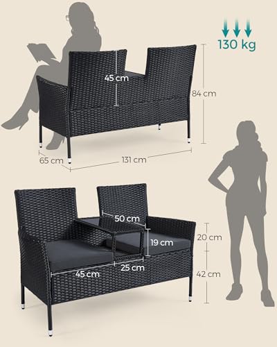 songmics-gartenbank-ggf022b01-2-in-1-balkonsofa-mit-tisch-aus-pe-polyrattan-schw image 8