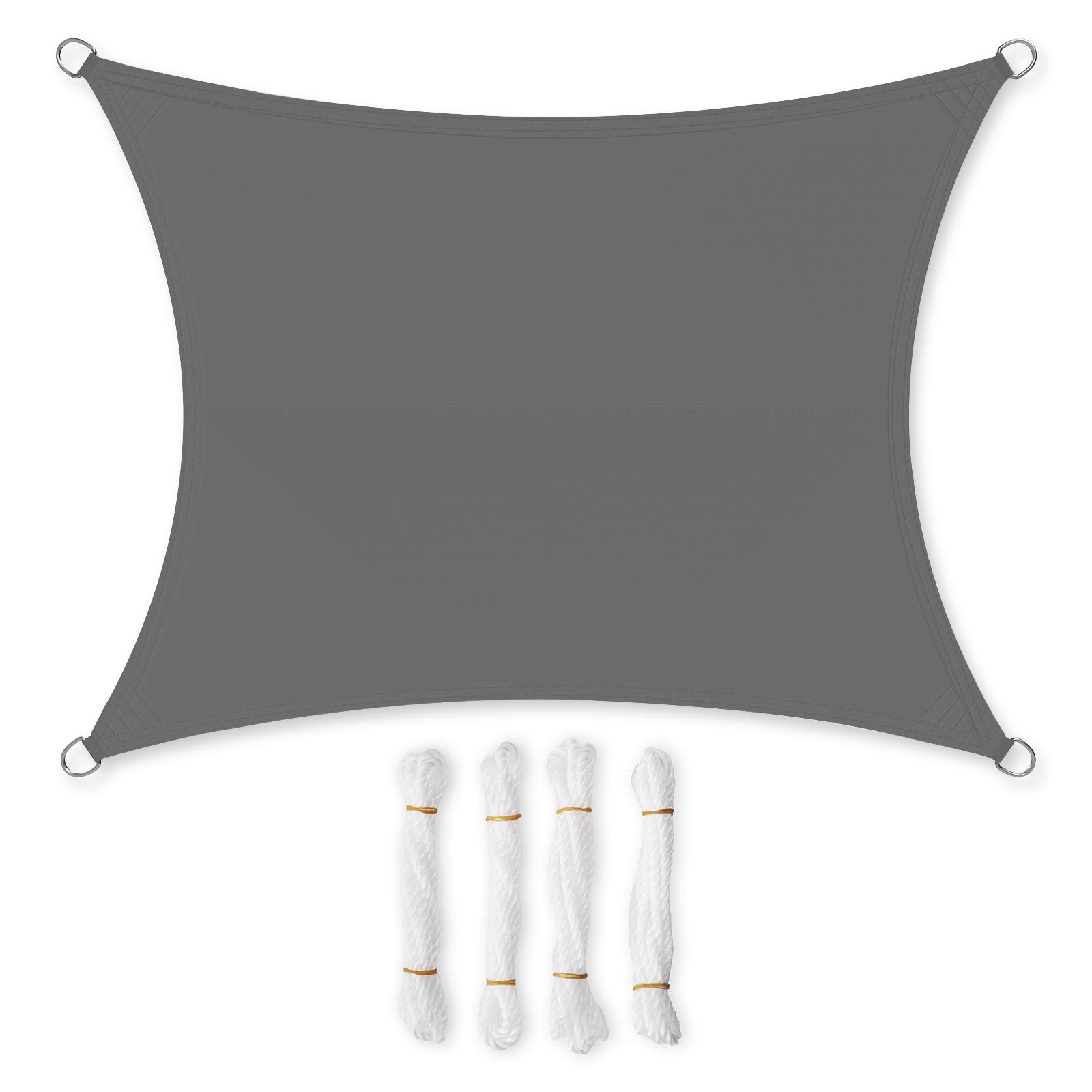 songmics-sonnensegel-4-x-6-m-pes-rechteckig-anthrazit image 1