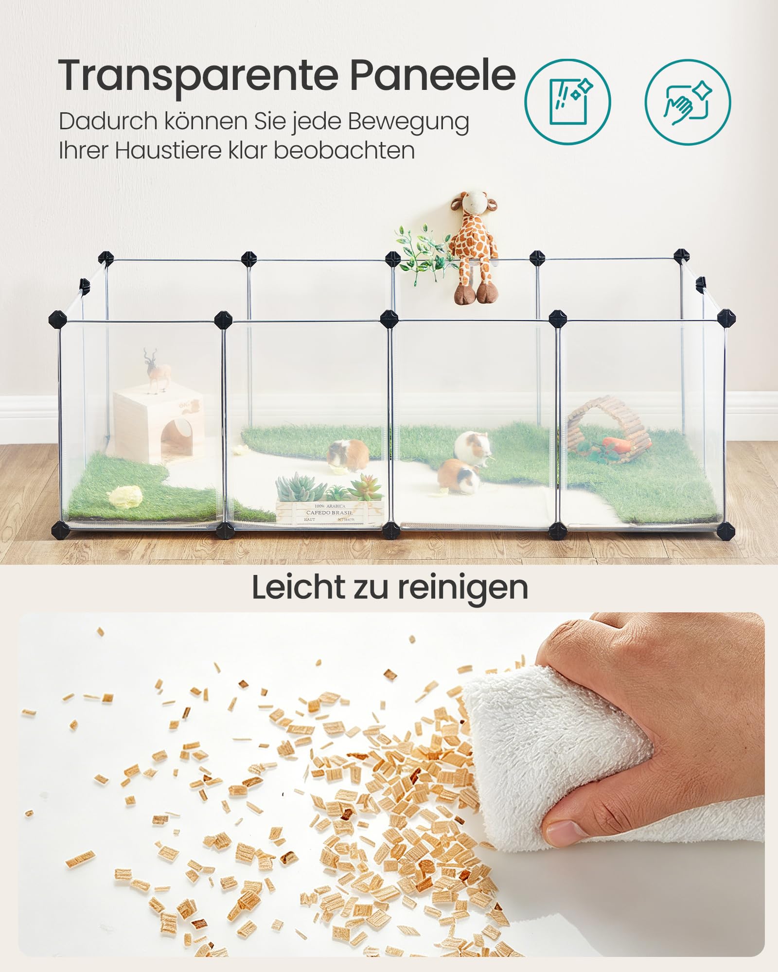 songmics-freigehege-lpc02w-wei-laufstall-140-x-70-x-45-cm-aus-kunststoff image 7