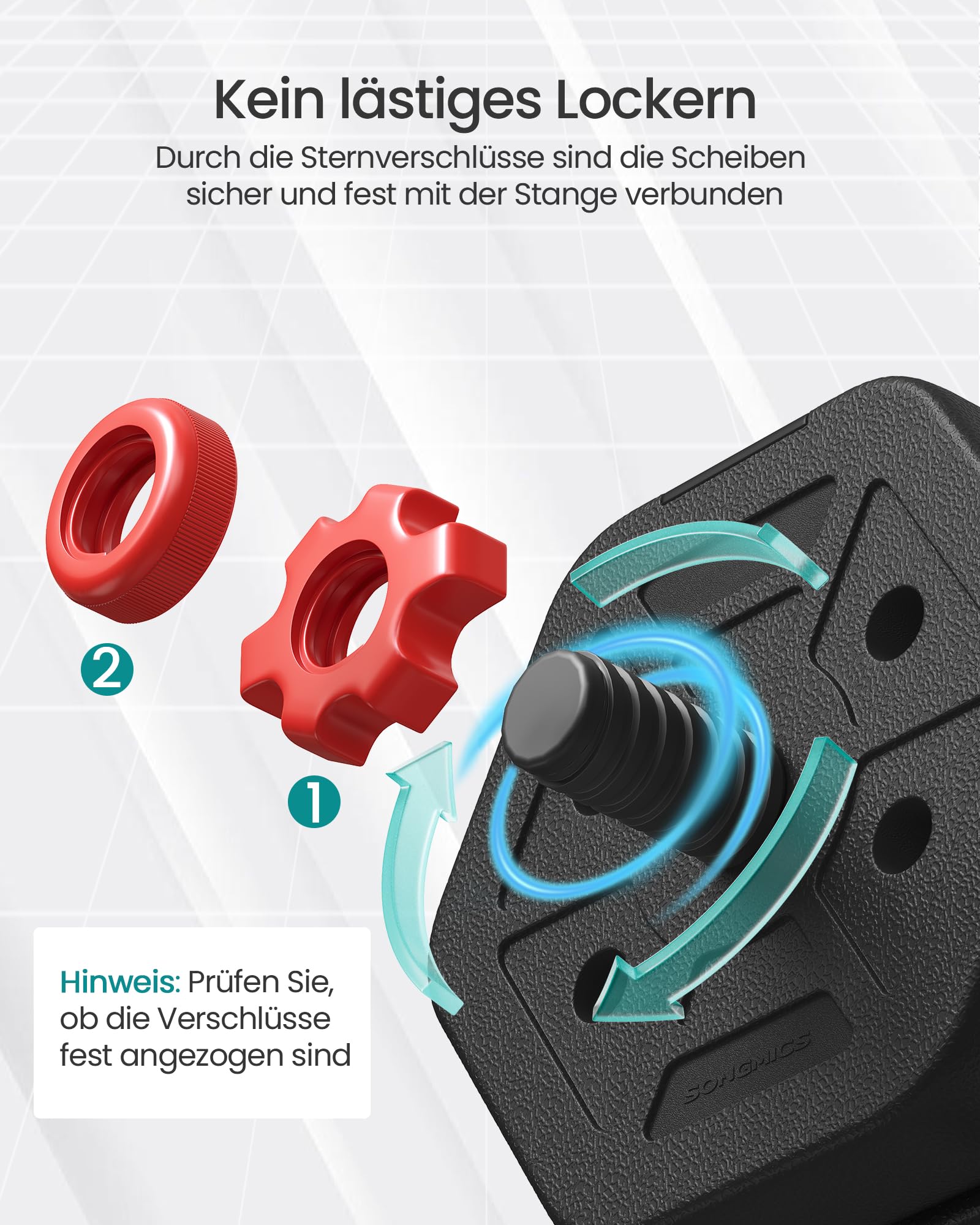 songmics-hantelset-30-kg-hexagon-mit-verbindungsstange image 5