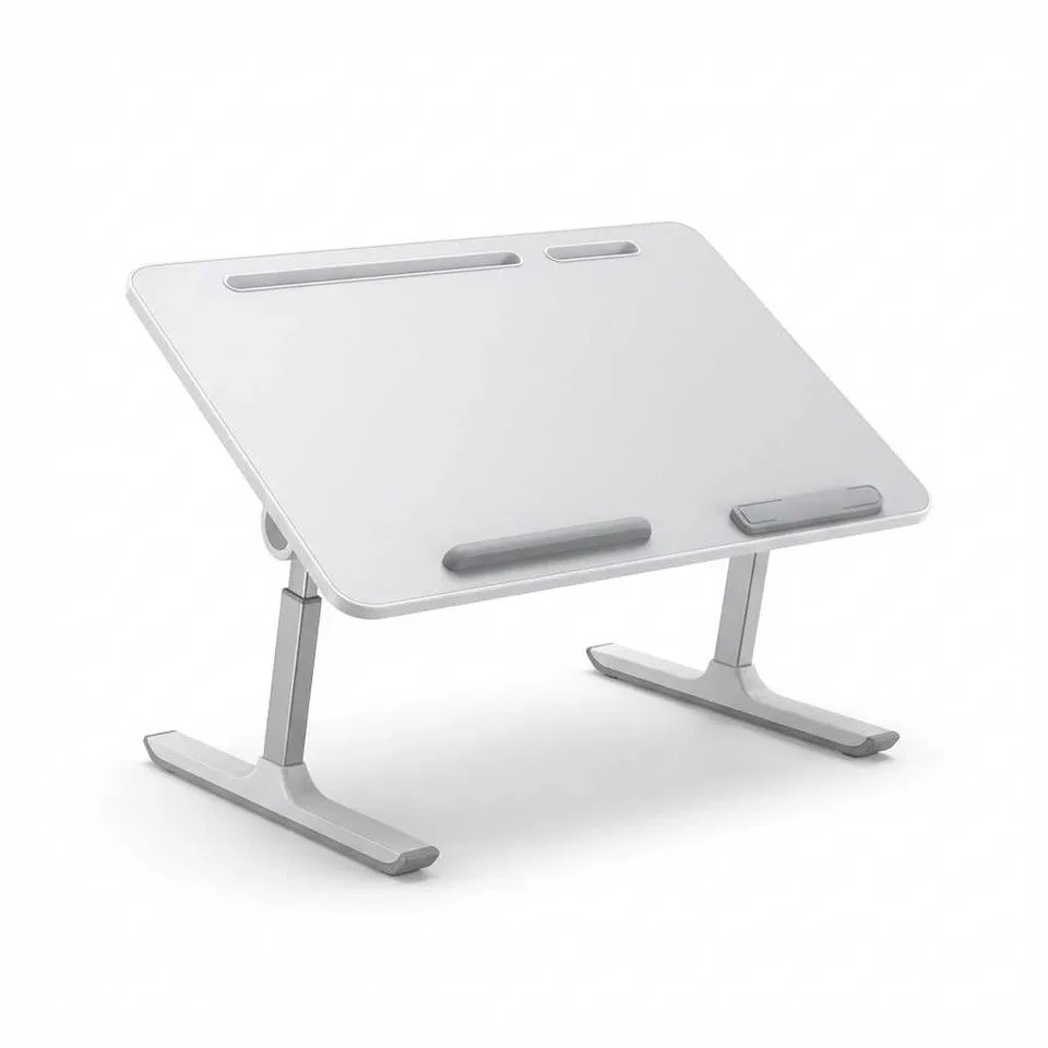 songmics-laptoptisch-60-x-40-x-25-cm-betttisch-aluminium-schwarz image 1
