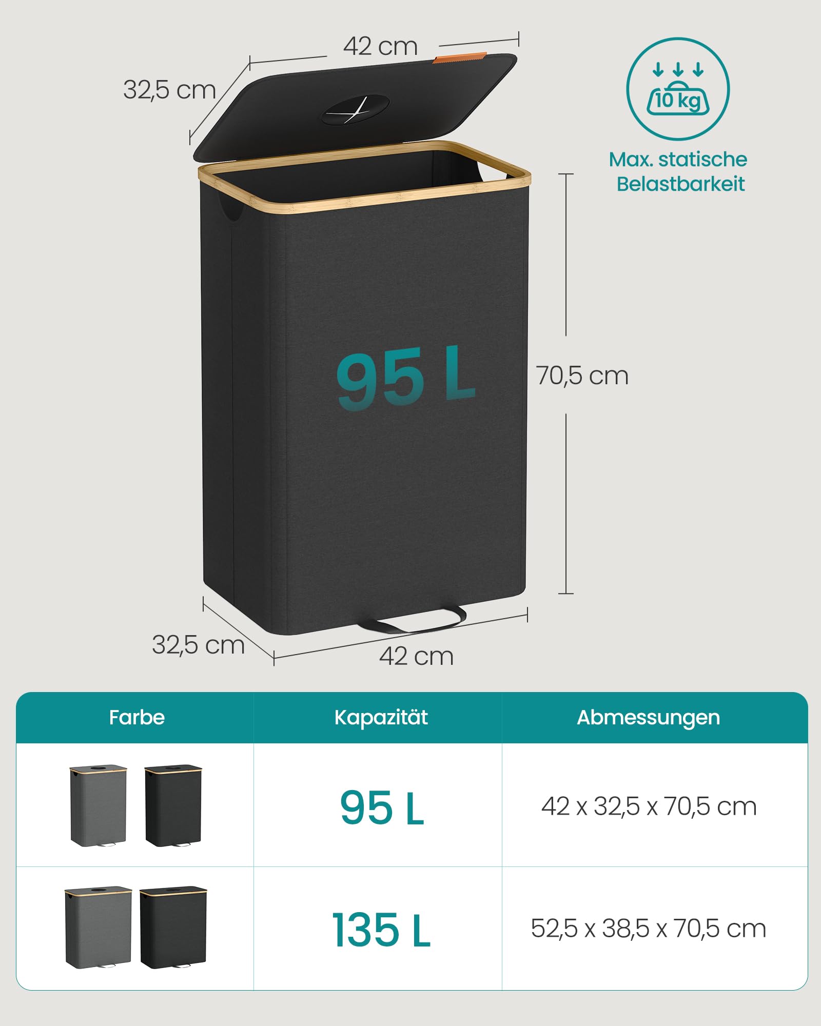 songmics-pfandflaschen-sammelbeh-lter-95-l-mit-einwurfloch image 5