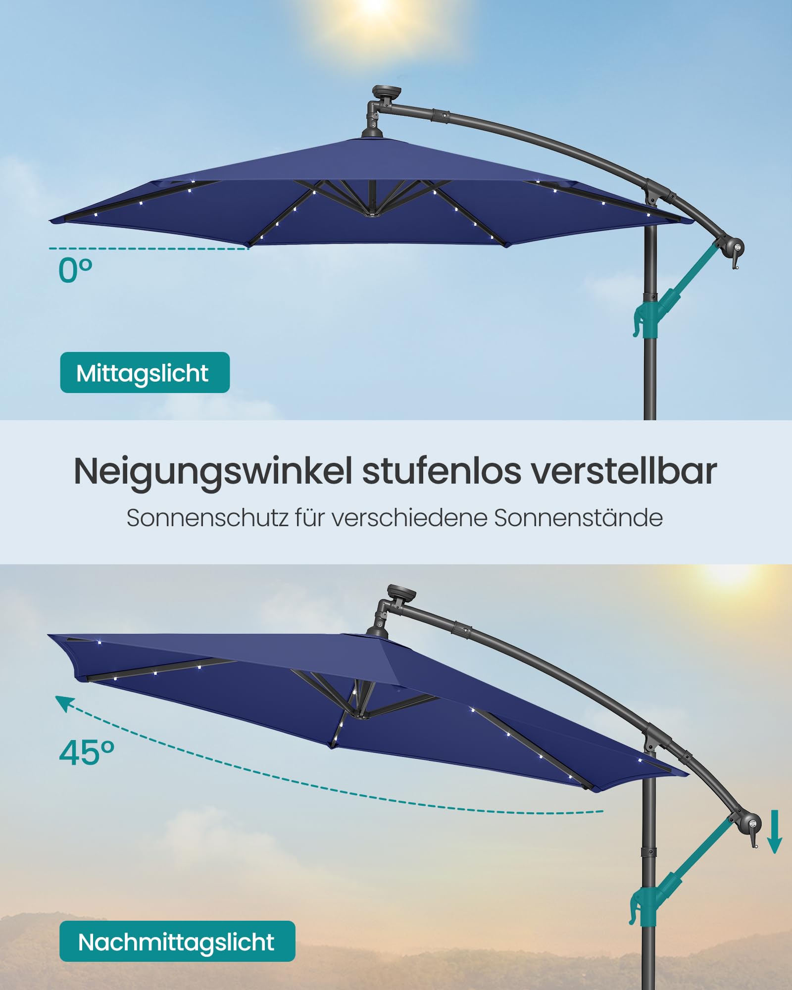songmics-sonnenschirm-300-cm-mit-led-solar-beleuchtung-upf-50 image 5