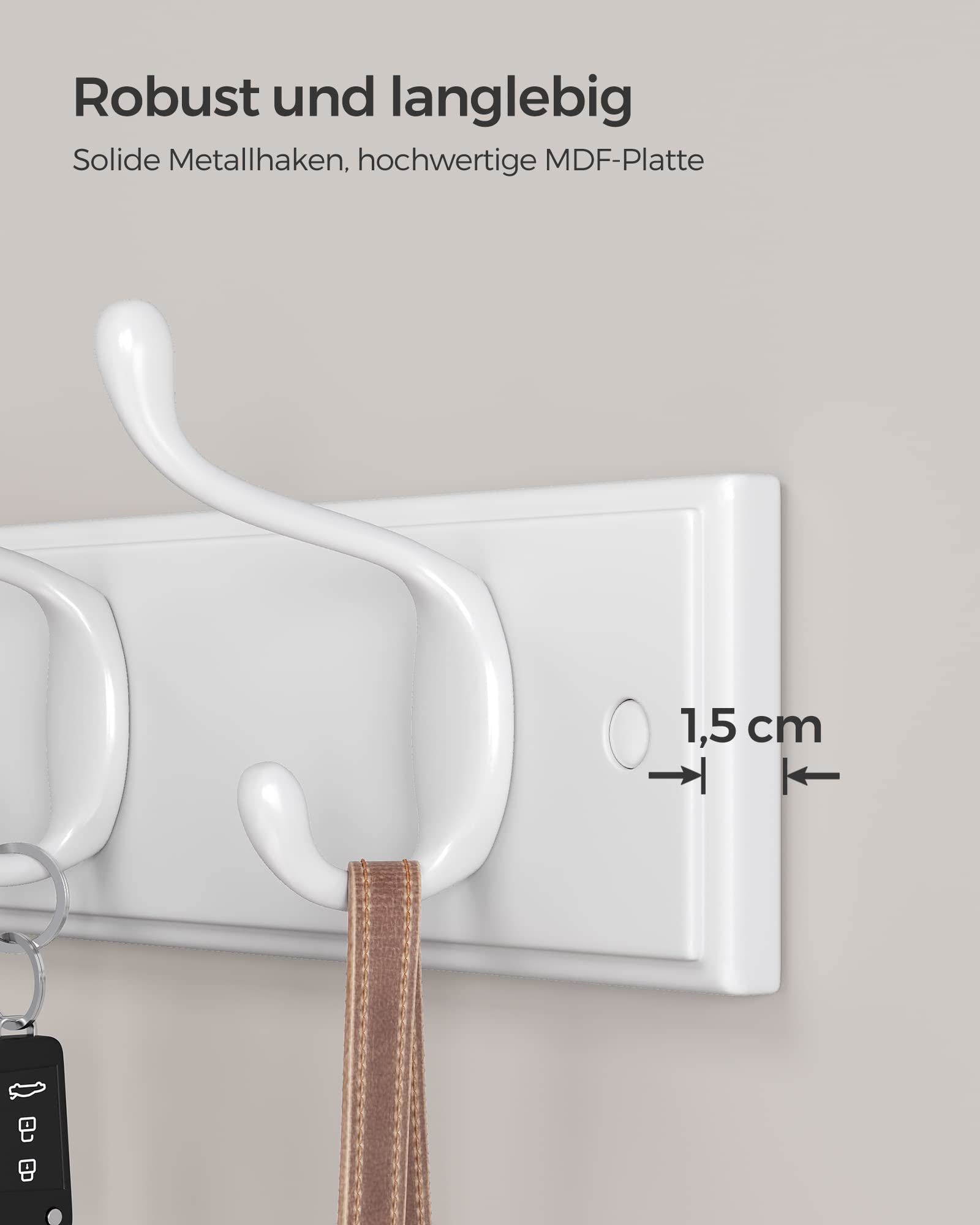 songmics-wandgarderobe-lhr23wt-4-doppelhaken-hellwarmwei image 4