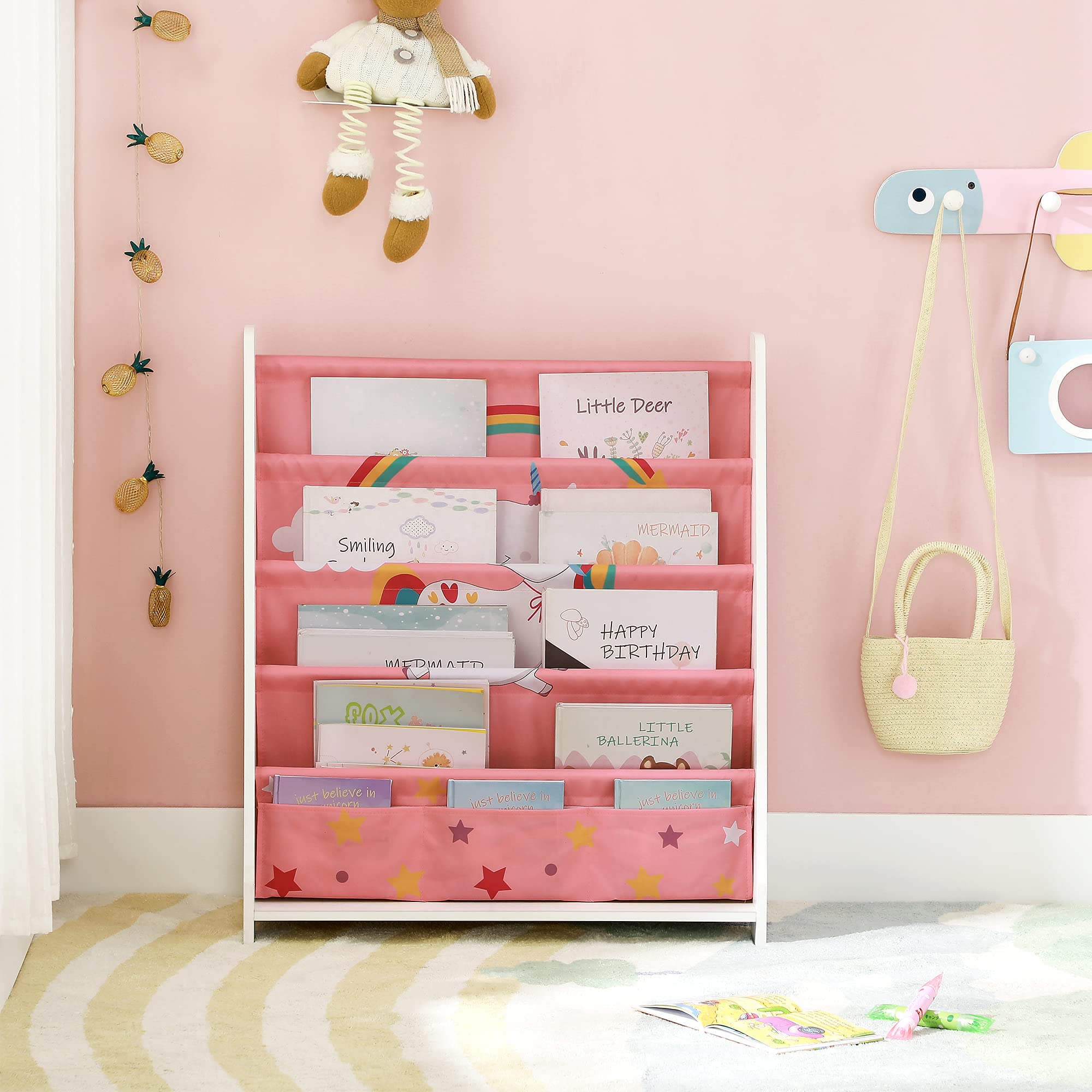 songmics-kinder-b-cherregal-5-ebenen-62-8-x-28-x-72-cm-wei-rosa image 7
