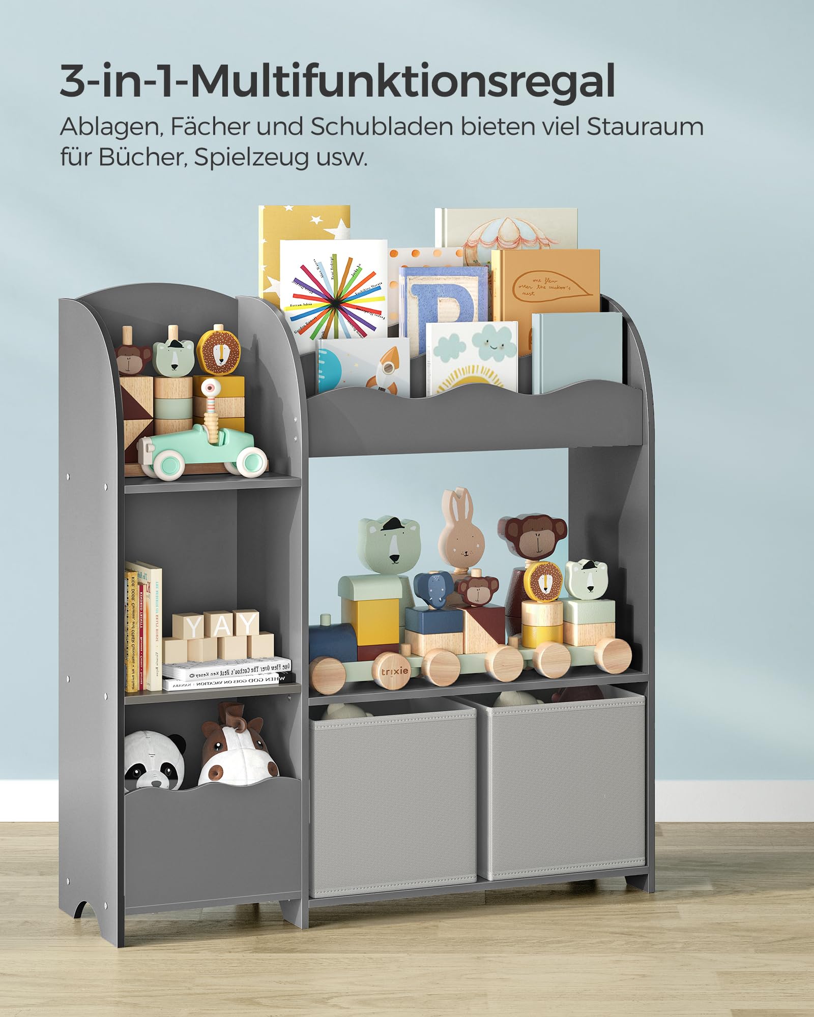 songmics-kinderregal-b-cherregal-spielzeugregal-mit-2-boxen image 4