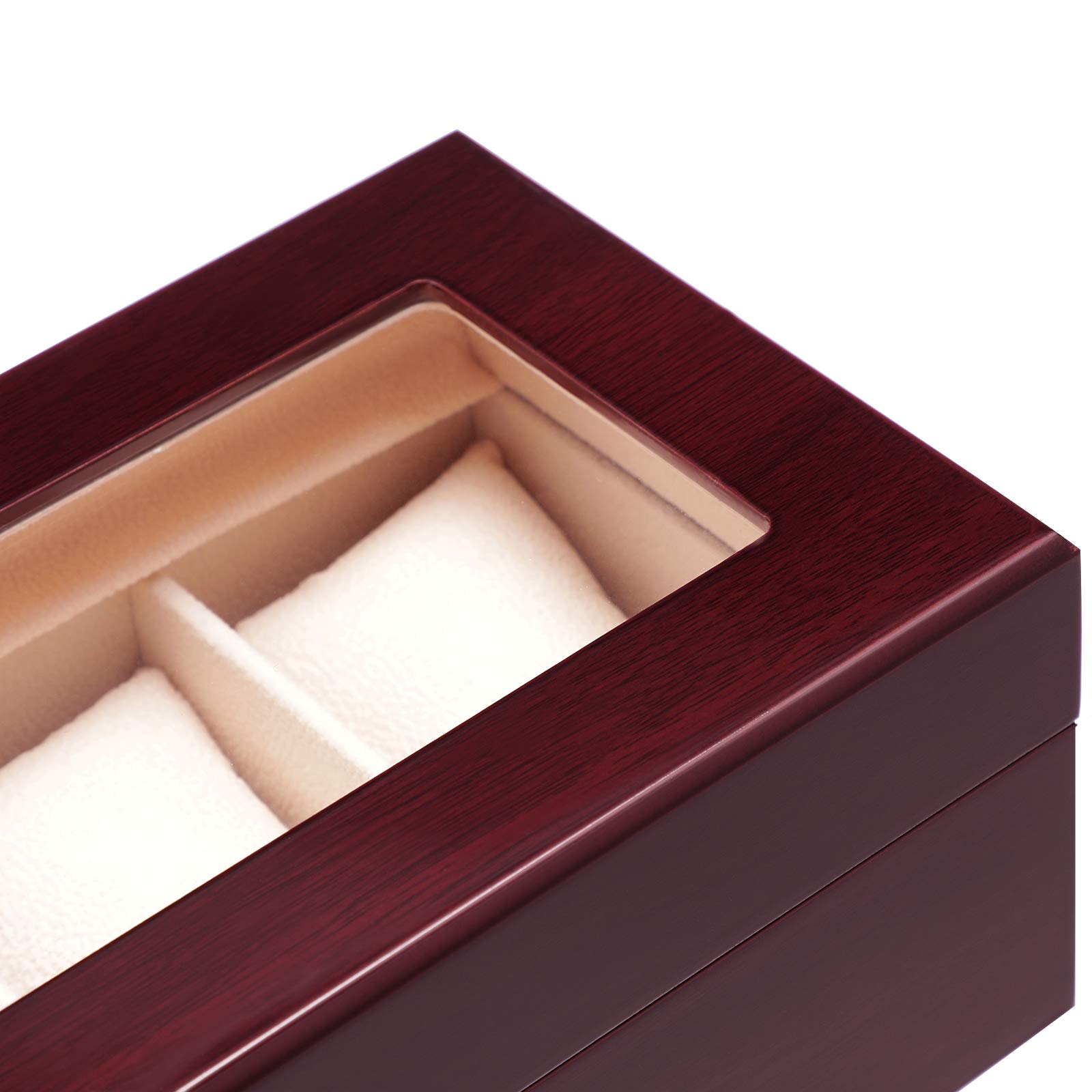 songmics-jow05rd-uhrenbox-holz-5-f-cher-mahagoni image 5