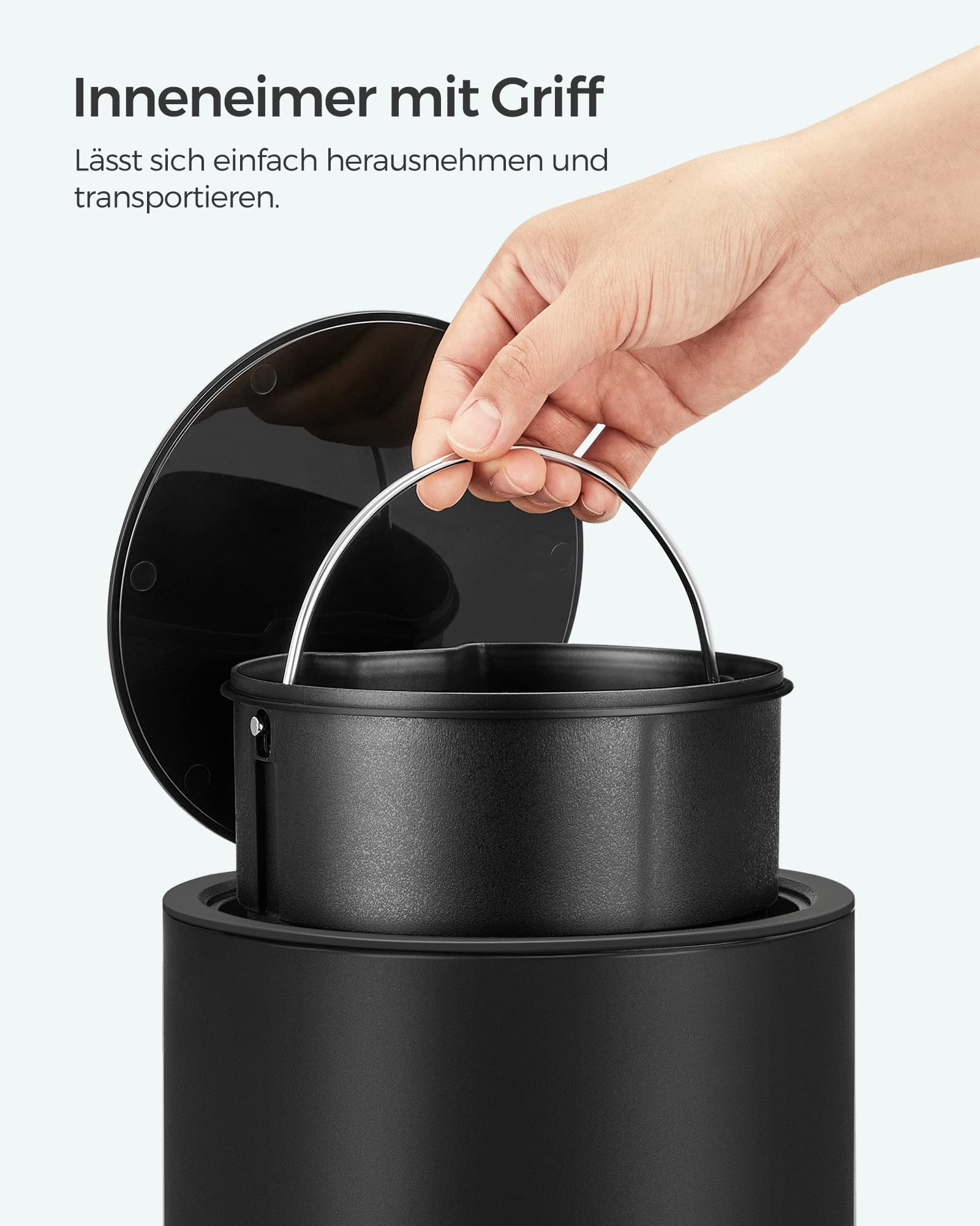 songmics-kosmetikeimer-3-liter-mit-deckel-softclose-stahl-tintenschwarz-ltb011b0 image 5