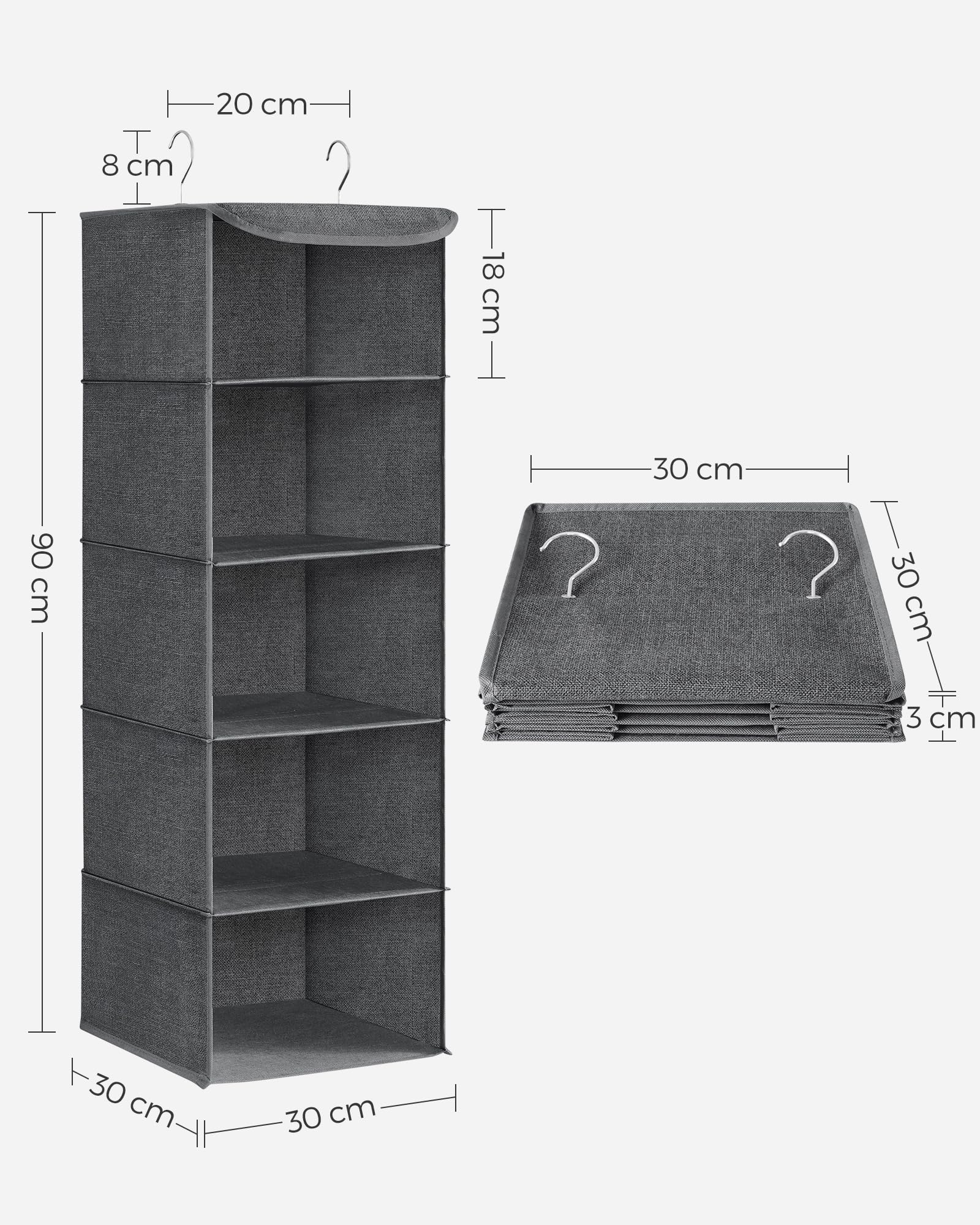 songmics-h-ngeorganizer-2er-set-grau-5-ebenen-rch005g02 image 3