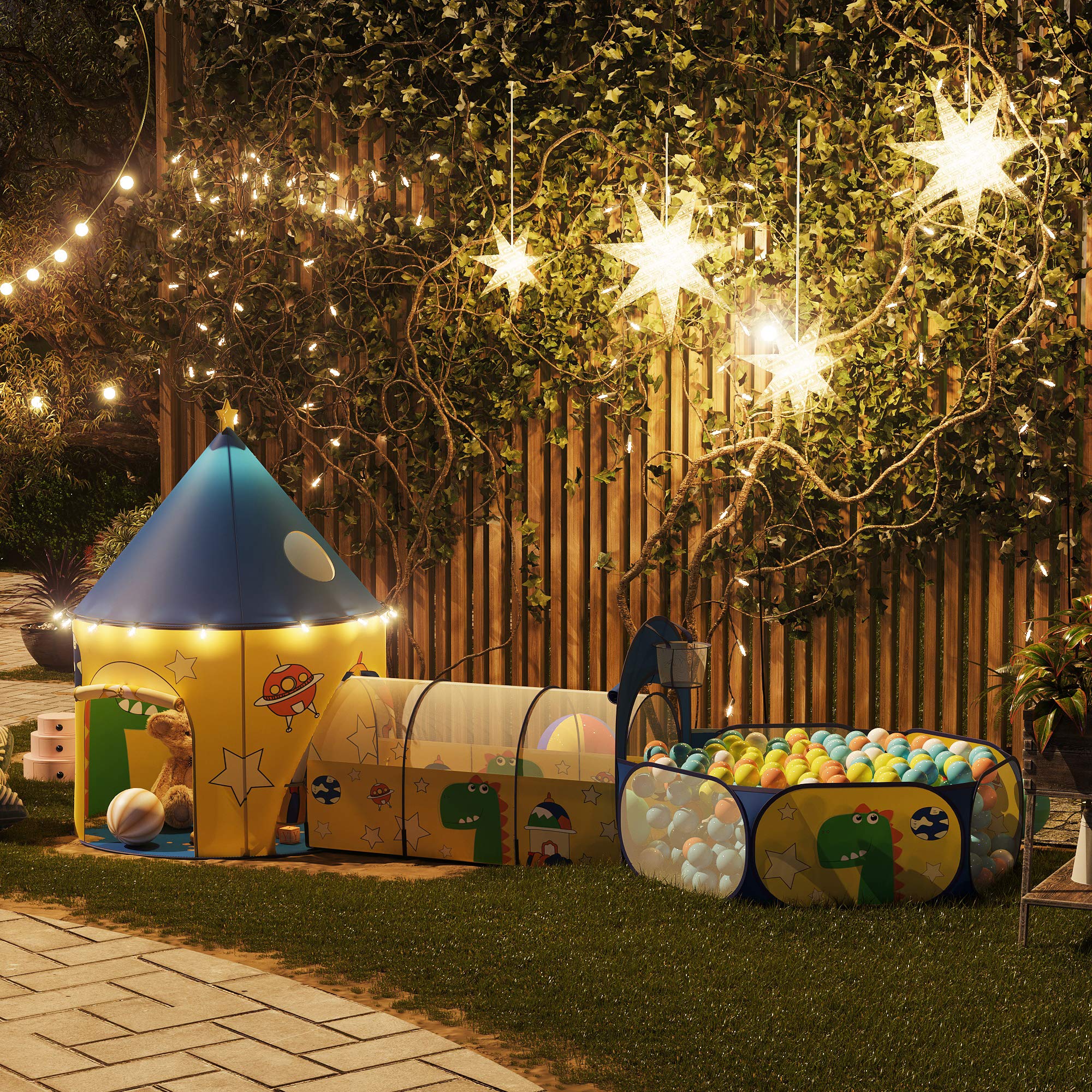 songmics-spielzelt-3-in-1-pop-up-mit-tunnel-und-b-llebad image 4