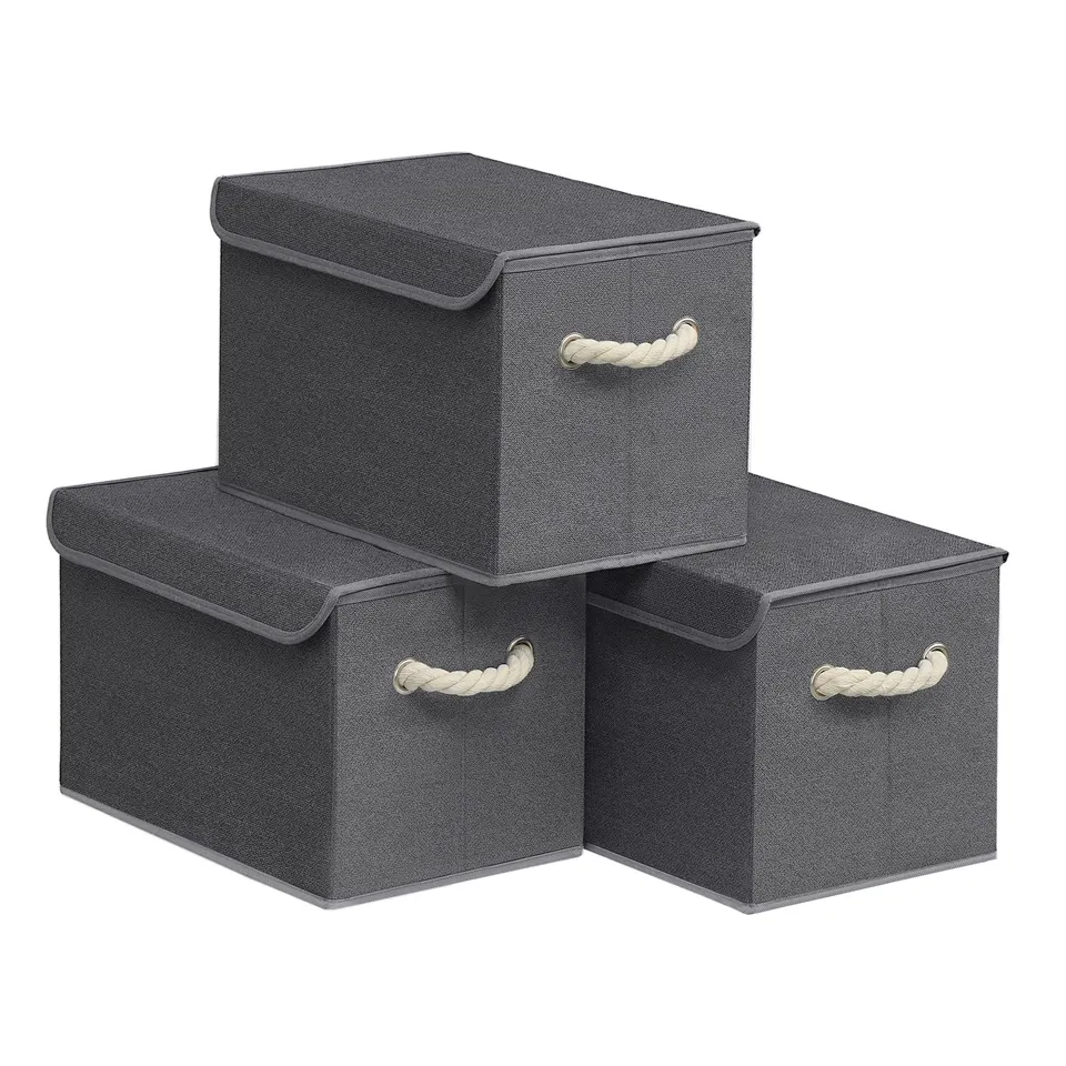 songmics-aufbewahrungsbox-rfb013gz01-3er-set-38-x-25-x-25-cm-schiefergrau image 1