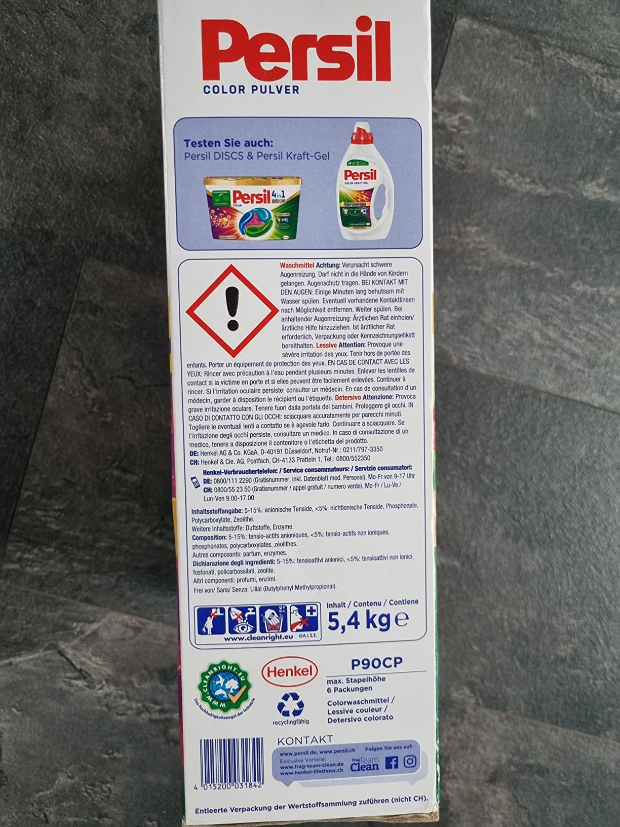 Wäscht gut, Verpackung nervt