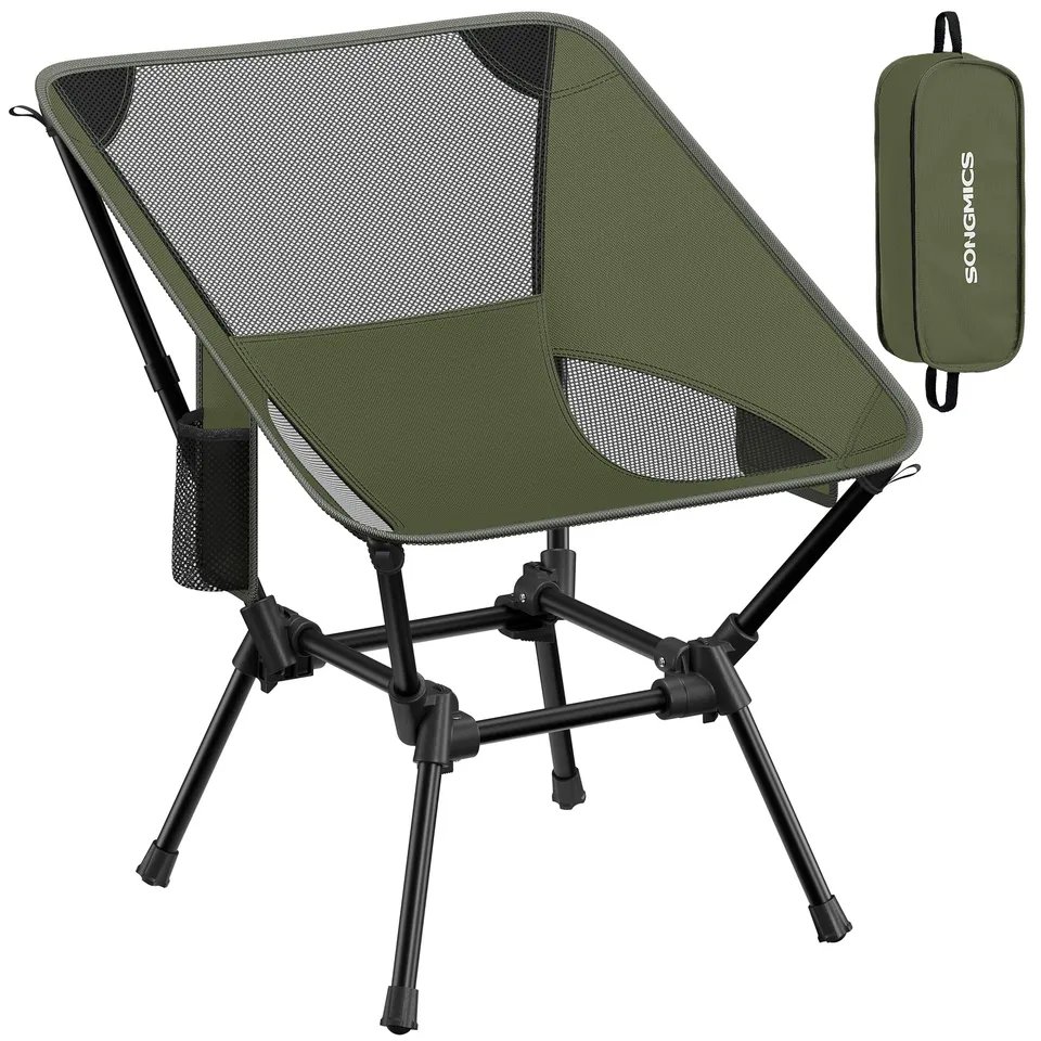 songmics-campingstuhl-klappbar-h-henverstellbar-bis-150-kg-mit-2-seitentaschen image 1