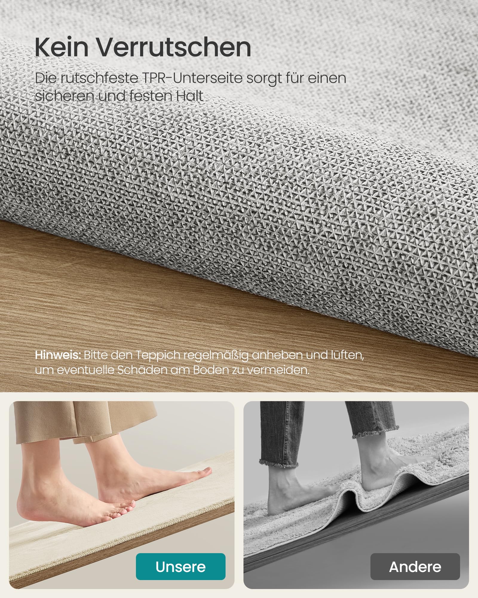 songmics-teppich-tar013lz02-160-x-230-cm-cappuccinobeige-waschbar image 5