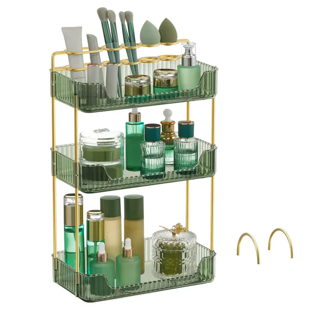 songmics-make-up-organizer-3-ebenen-hellgr-n image 1