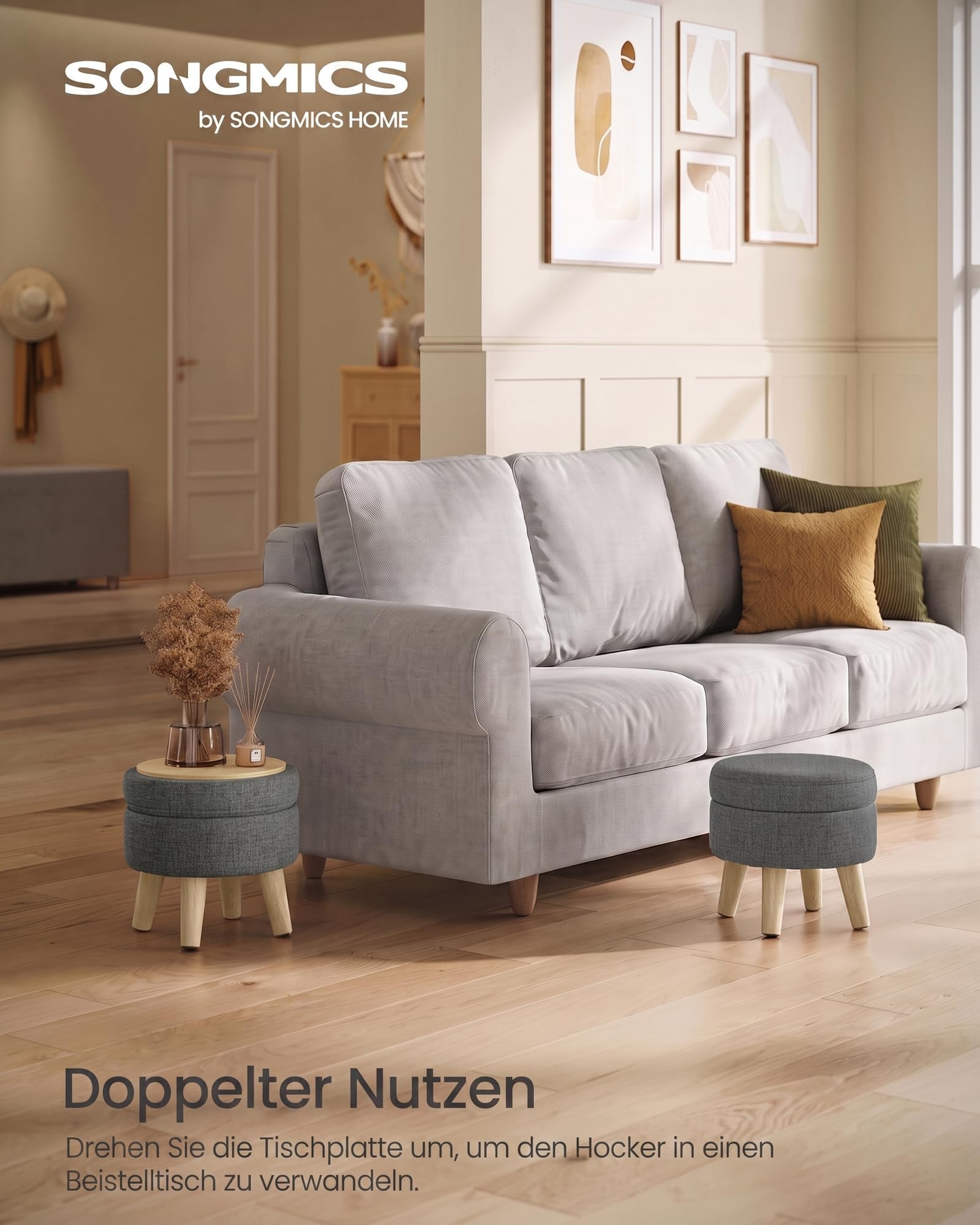songmics-sitzhocker-mit-stauraum-leinenoptik-rund-31-x-31-x-29-cm-9-l image 3