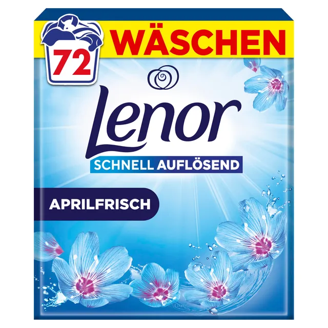 lenor-aprilfrisch-pulverwaschmittel-72-w-schen image 1