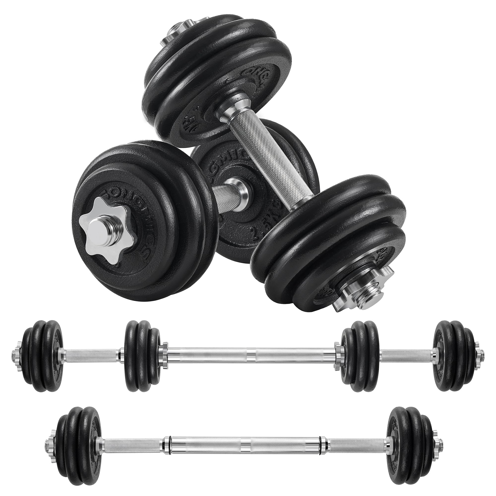 songmics-2-in-1-hantelset-verstellbar-20-kg-gusseisen image 7