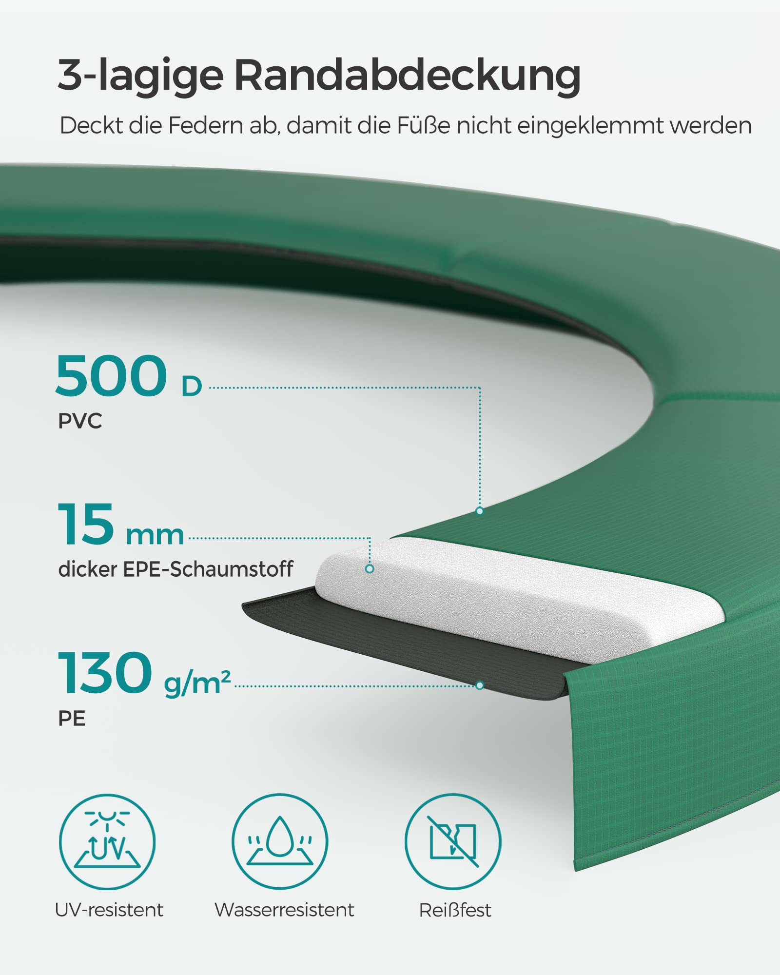 songmics-trampolin-outdoor-rund-244cm-mit-netz-und-leiter image 5