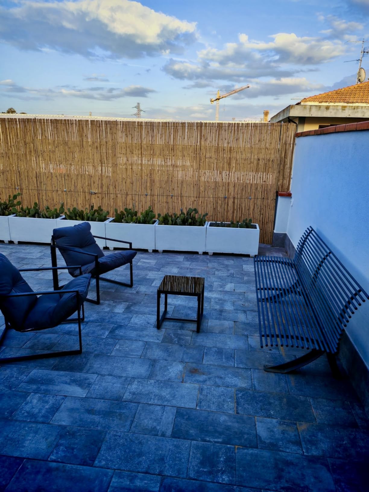 Gemütlich auf kleinem Balkon