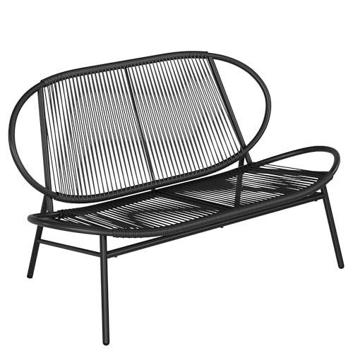 songmics-gartenbank-2-sitzer-ggf0026b01-pe-rattan-tintenschwarz image 7
