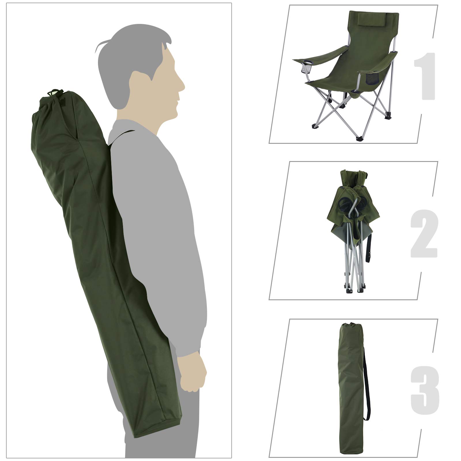 songmics-campingstuhl-gcb09ag-gr-n-faltbar-150-kg-outdoorstuhl image 8