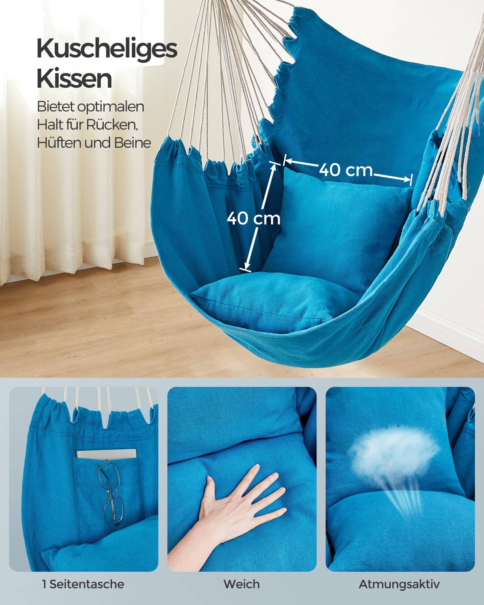 songmics-h-ngesessel-gdc187q01-meerblau-150-kg-mit-2-kissen image 3