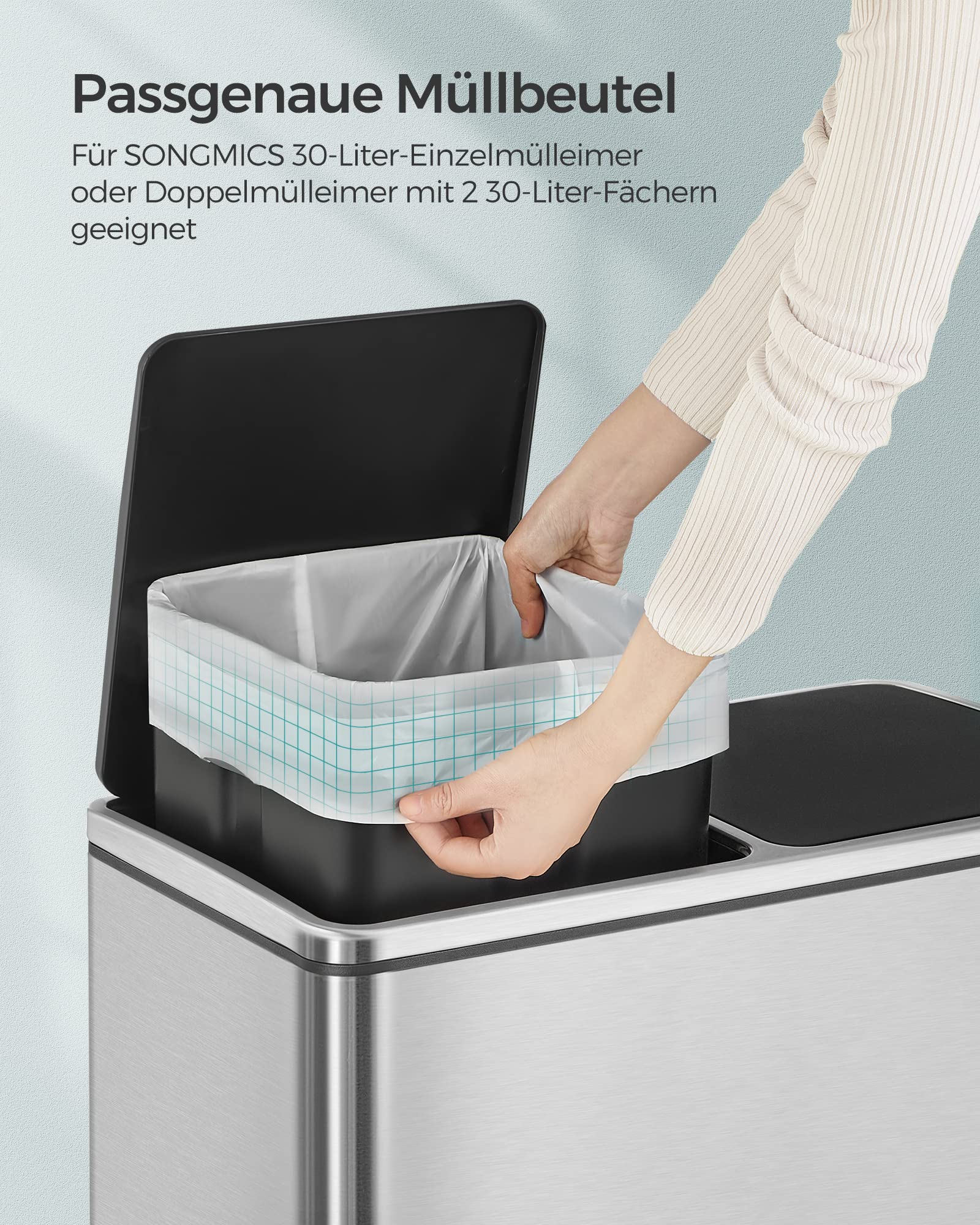 songmics-krb30a02-m-llbeutel-30l-mit-zugband-90-st-ck-wei-code-30a image 5