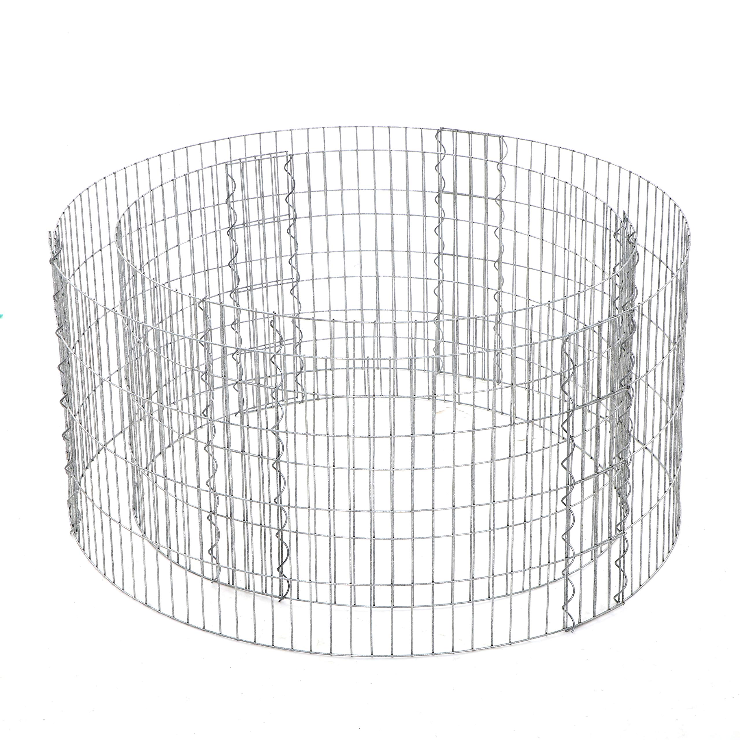 songmics-gabione-rund-ggb479-steinkorb-90-x-40-cm image 1