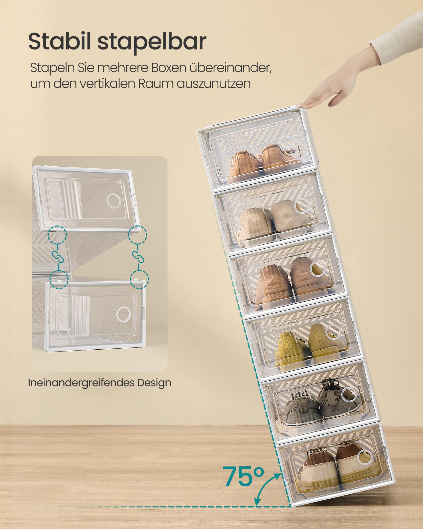 songmics-schuhboxen-12er-set-transparent-wei-stapelbare-aufbewahrungsbox-bis-gr- image 3