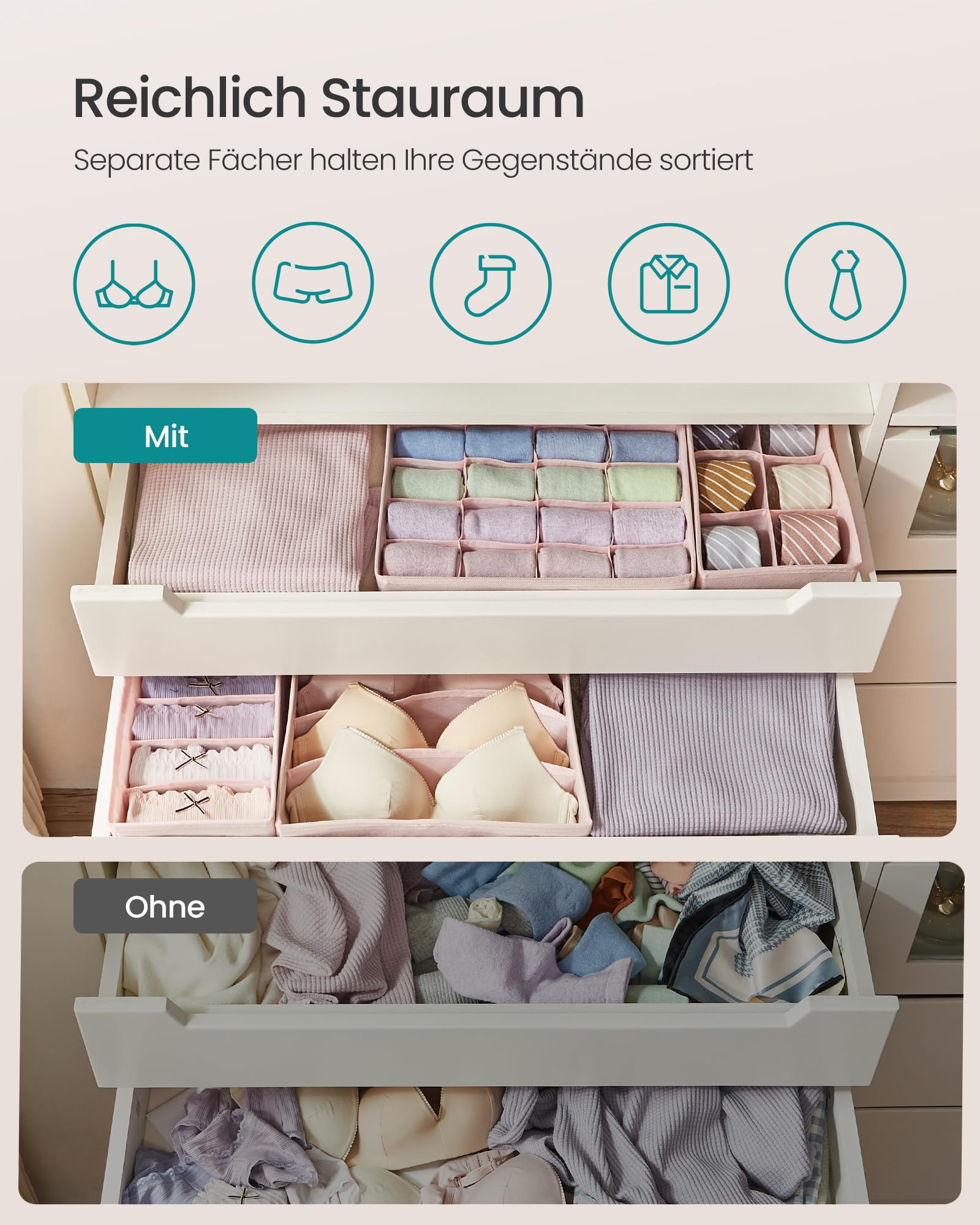 songmics-rus008p01-unterw-sche-organizer-8er-set-faltbar-rosa image 3