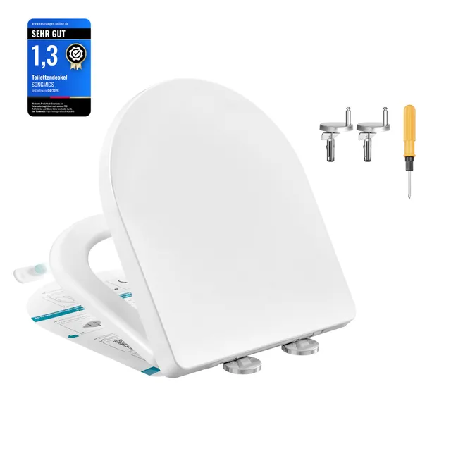songmics-wc-sitz-kurze-d-form-mit-absenkautomatik image 1