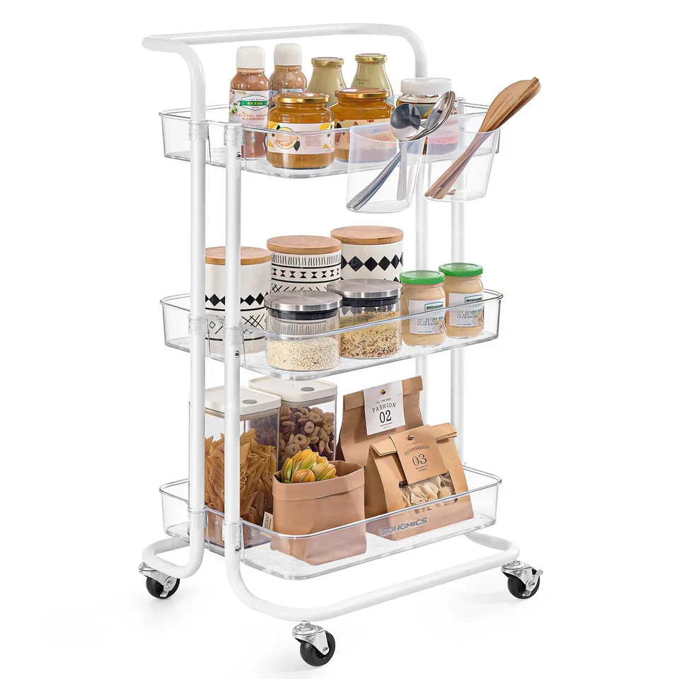 songmics-rollwagen-3-ebenen-k-chenwagen-bsc067w03-wei-transparent image 1