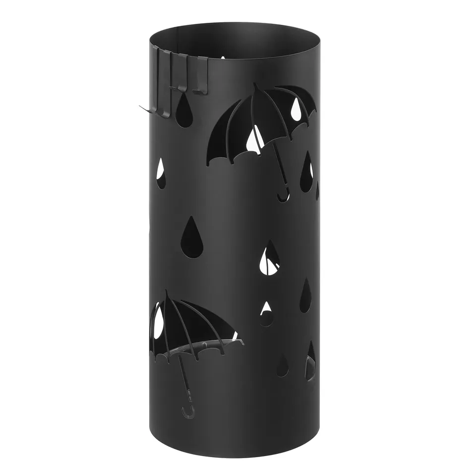 songmics-regenschirmst-nder-schirmst-nder-metall-17-x-41-cm-mit-4-haken image 1