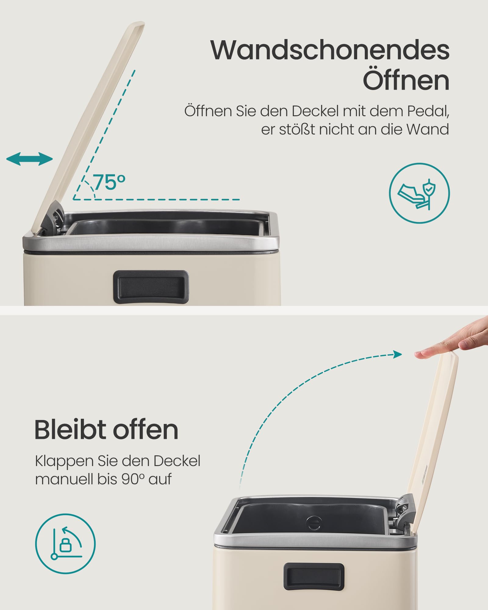 songmics-m-lleimer-50-l-stahl-mit-softclose-cremefarben-ltb595a02 image 5