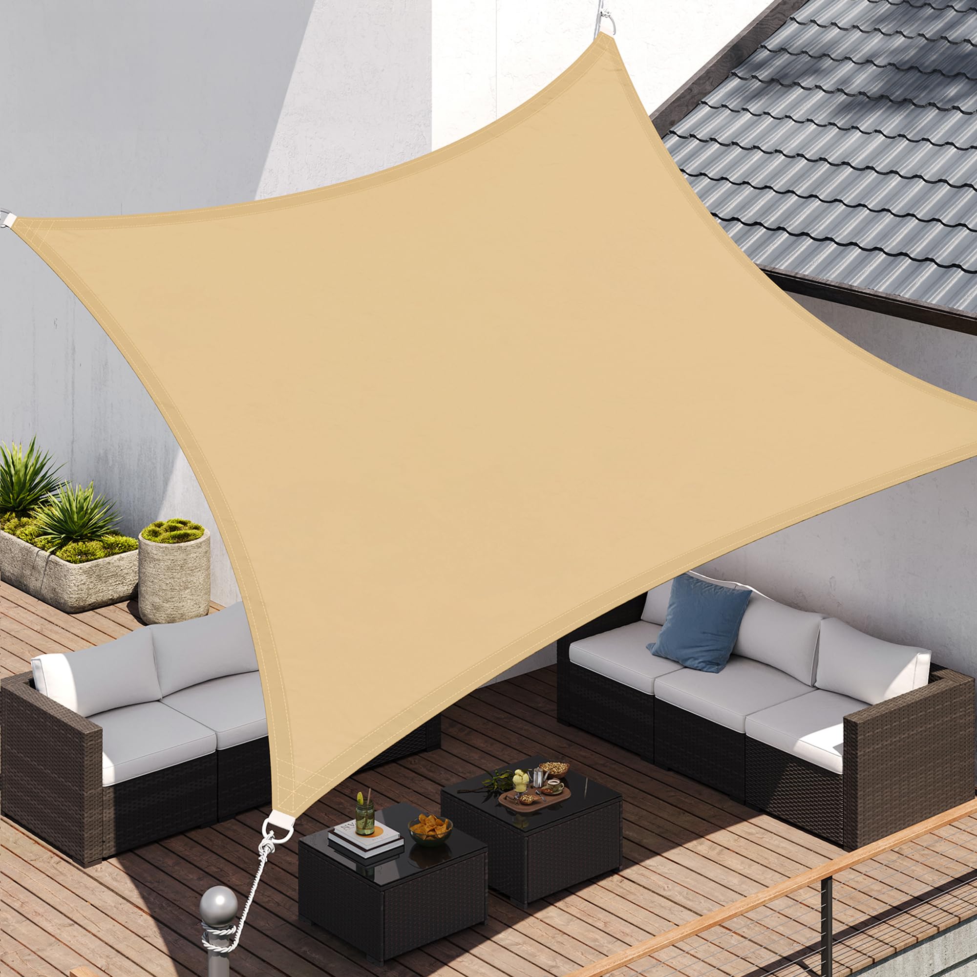 songmics-sonnensegel-3-x-4-m-rechteckig-wasserdicht-gsh34gyv1 image 8