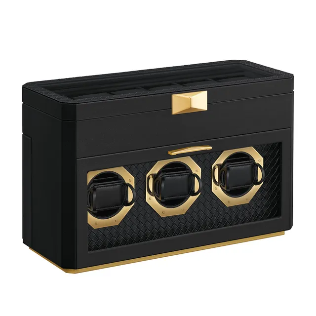 songmics-home-ronne-uhrenbox-f-r-9-uhren-schwarz-jwb026b01 image 1