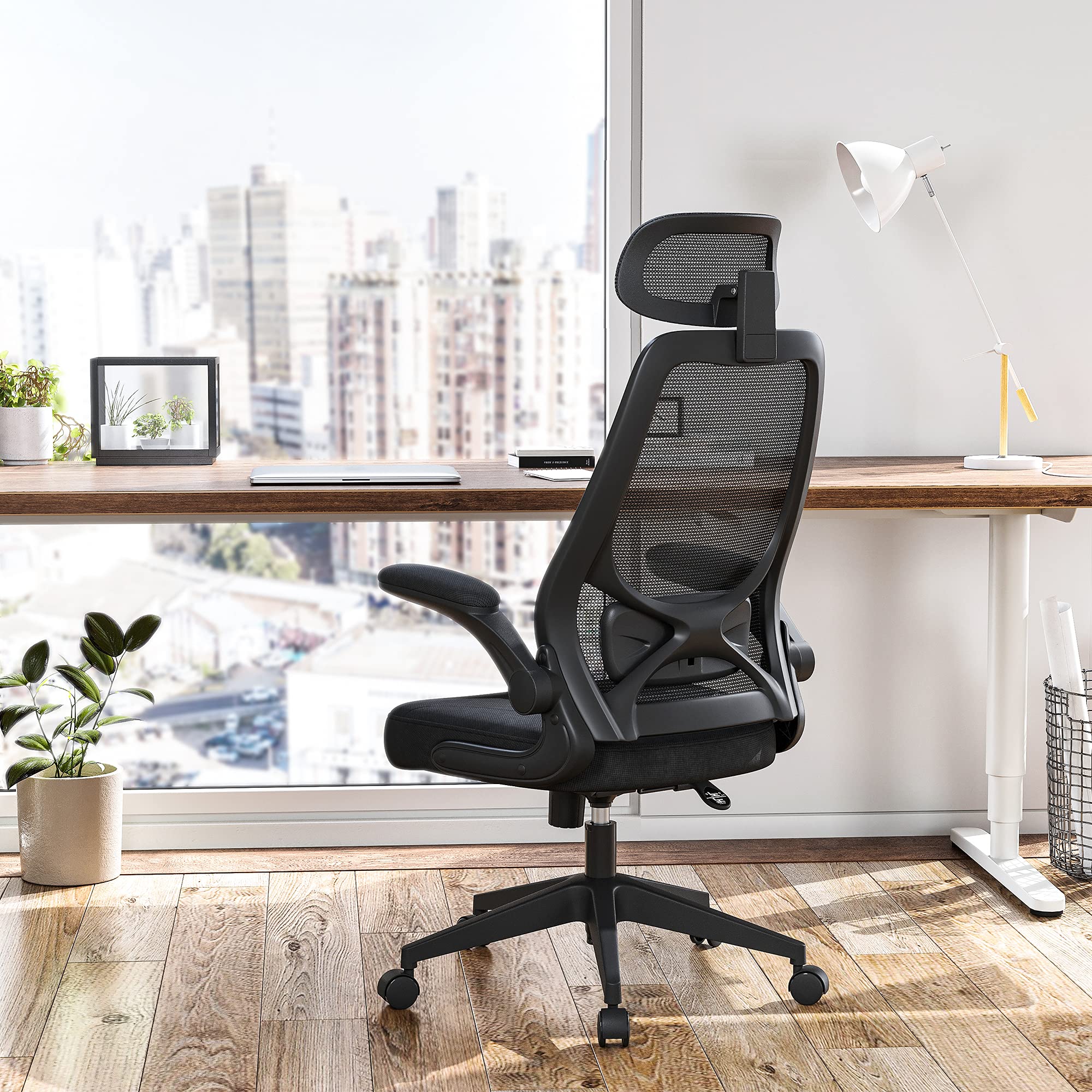 songmics-b-rostuhl-obn087b01-ergonomisch-schwarz-stoff image 5