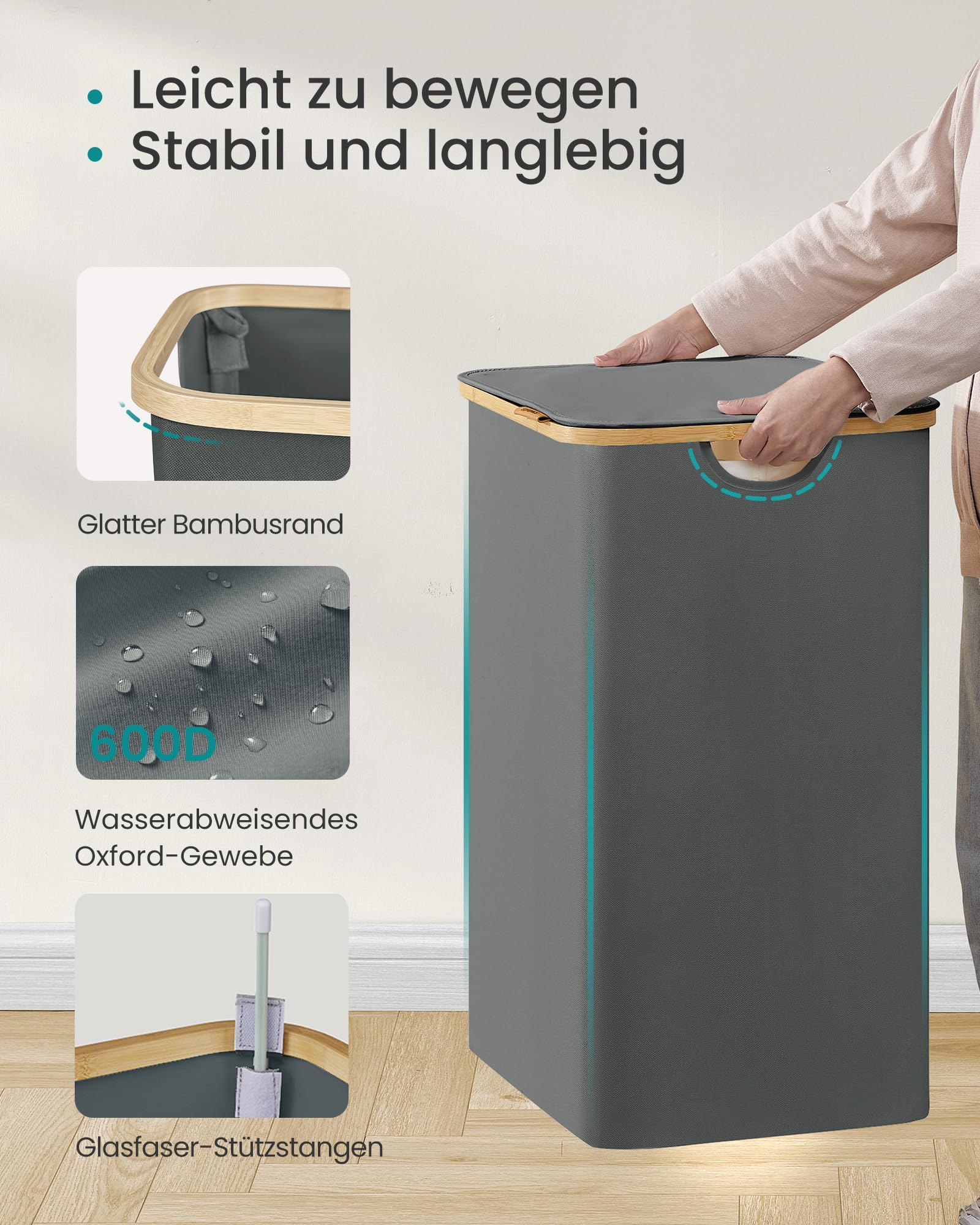 songmics-w-schekorb-mit-deckel-140-l-zusammenklappbar-mit-bambusrahmen-2-f-cher image 5