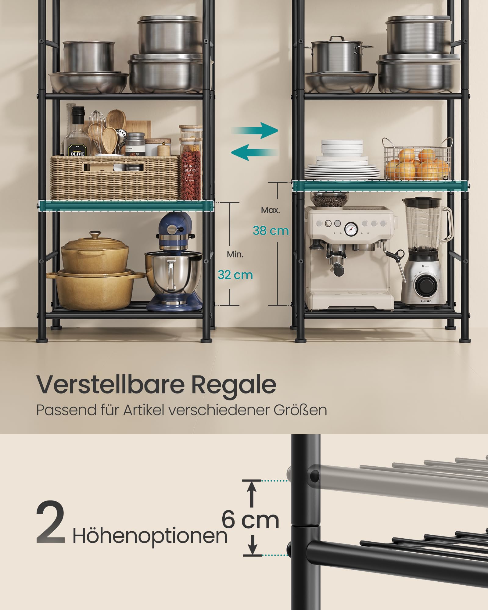 songmics-standregal-40-x-30-x-144-cm-metallregal-mit-5-ablagen image 4