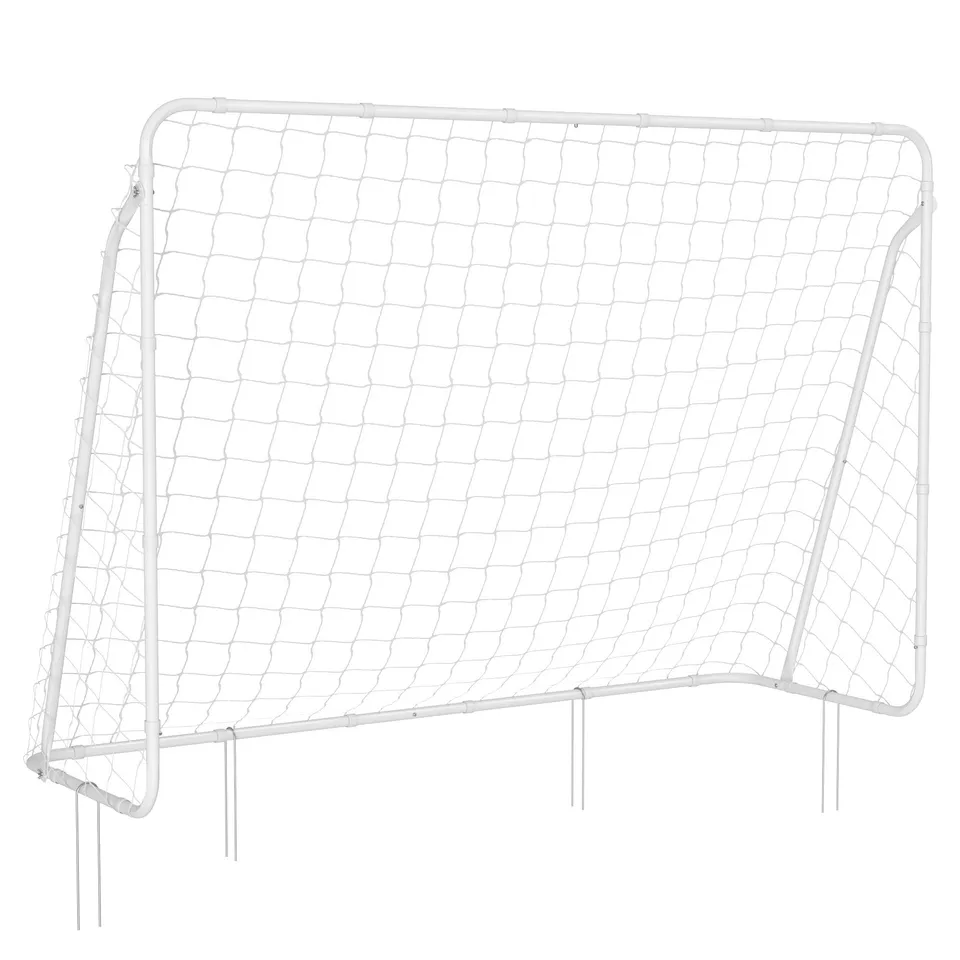 songmics-fu-balltor-mit-netz-garten-tor-eisenrohre-pe-netz-schnelle-montage image 1