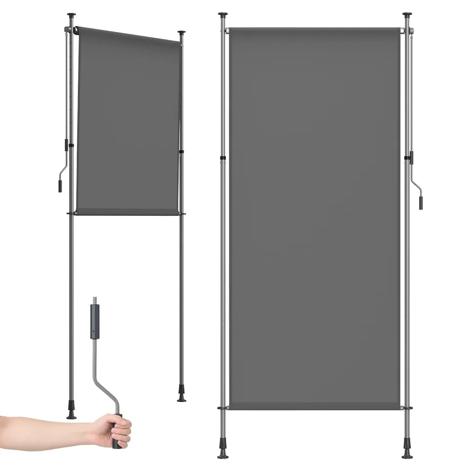 songmics-senkrechtmarkise-120-x-220-300-cm-sichtschutz-balkon image 1