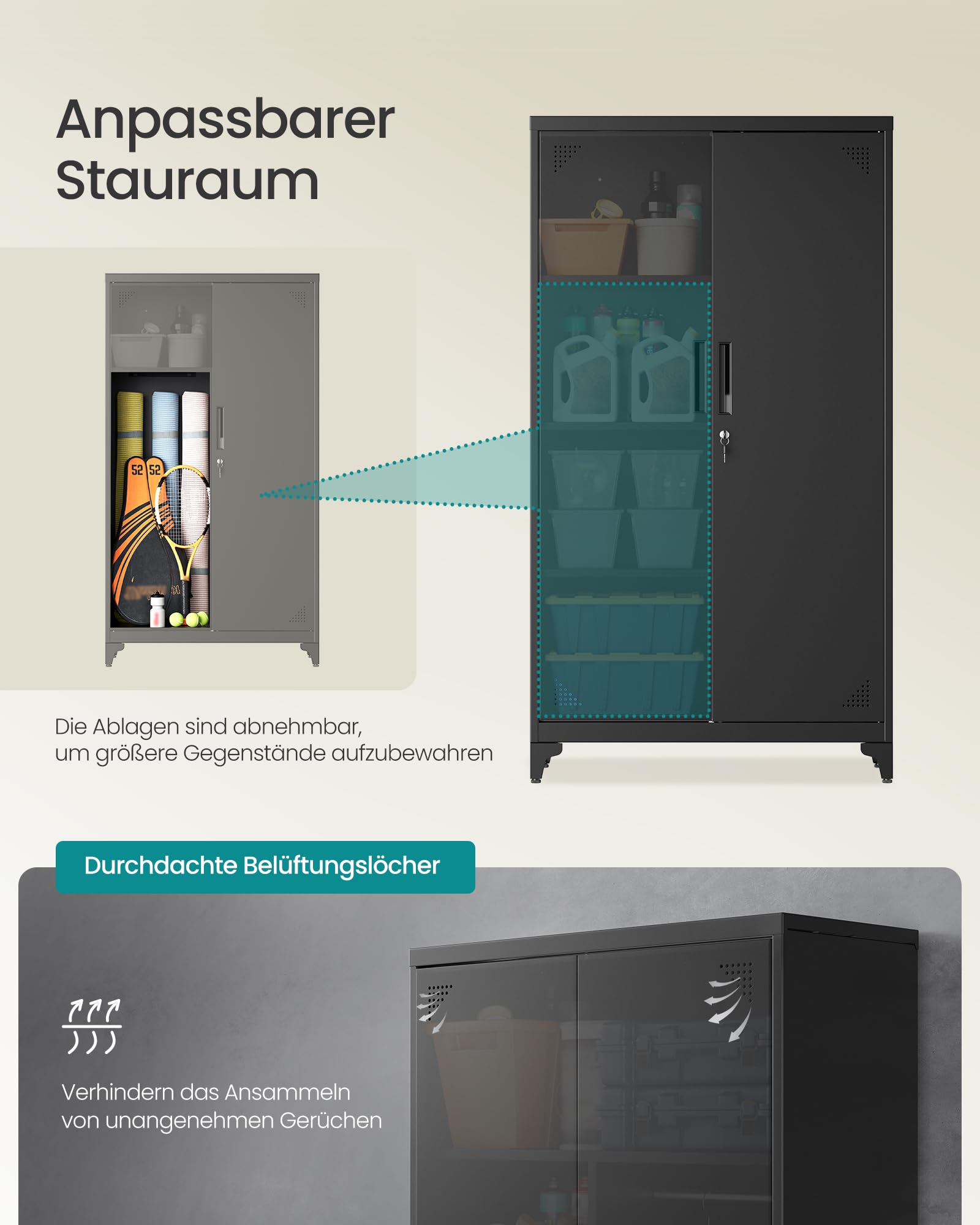 songmics-omc018bd01-mehrzweckschrank-metall-80x40x165-cm-mattschwarz image 5