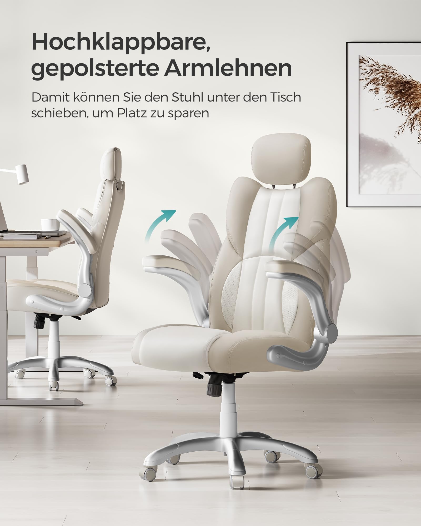 songmics-b-rostuhl-gaming-stuhl-cremewei-h-henverstellbar-150-kg-obg065w02 image 7