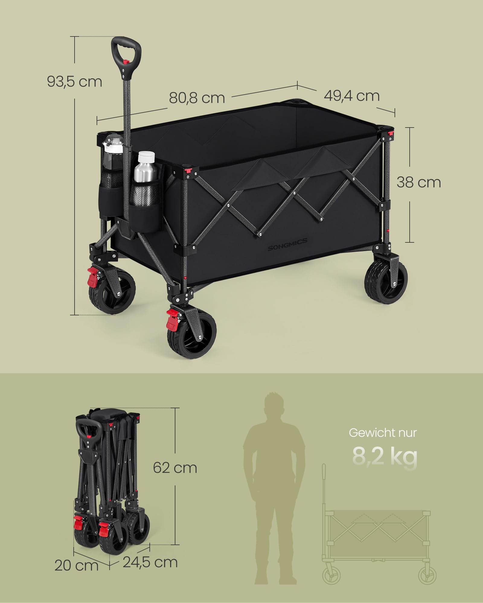 songmics-bollerwagen-gfw115b01-handwagen-faltbar-150-l-bis-150-kg-tintenschwarz image 3