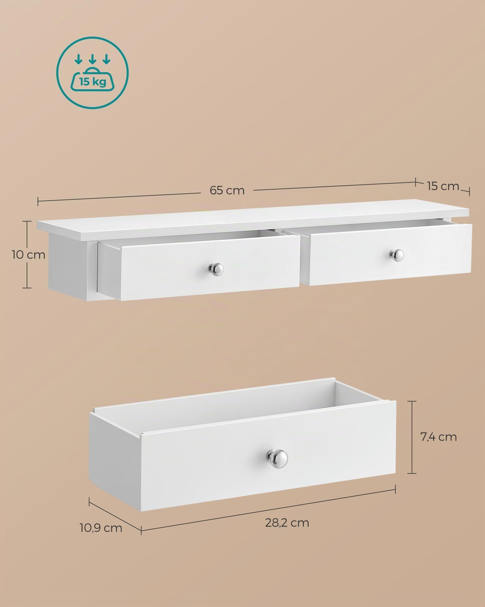 songmics-wandregal-lws65wt-schweberegal-wei-15-x-65-x-10-cm image 3