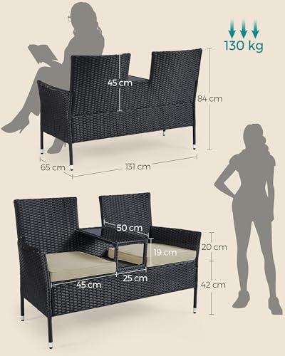 songmics-gartenbank-ggf022b02-2-in-1-sofa-mit-tisch-schwarz-taupe image 8