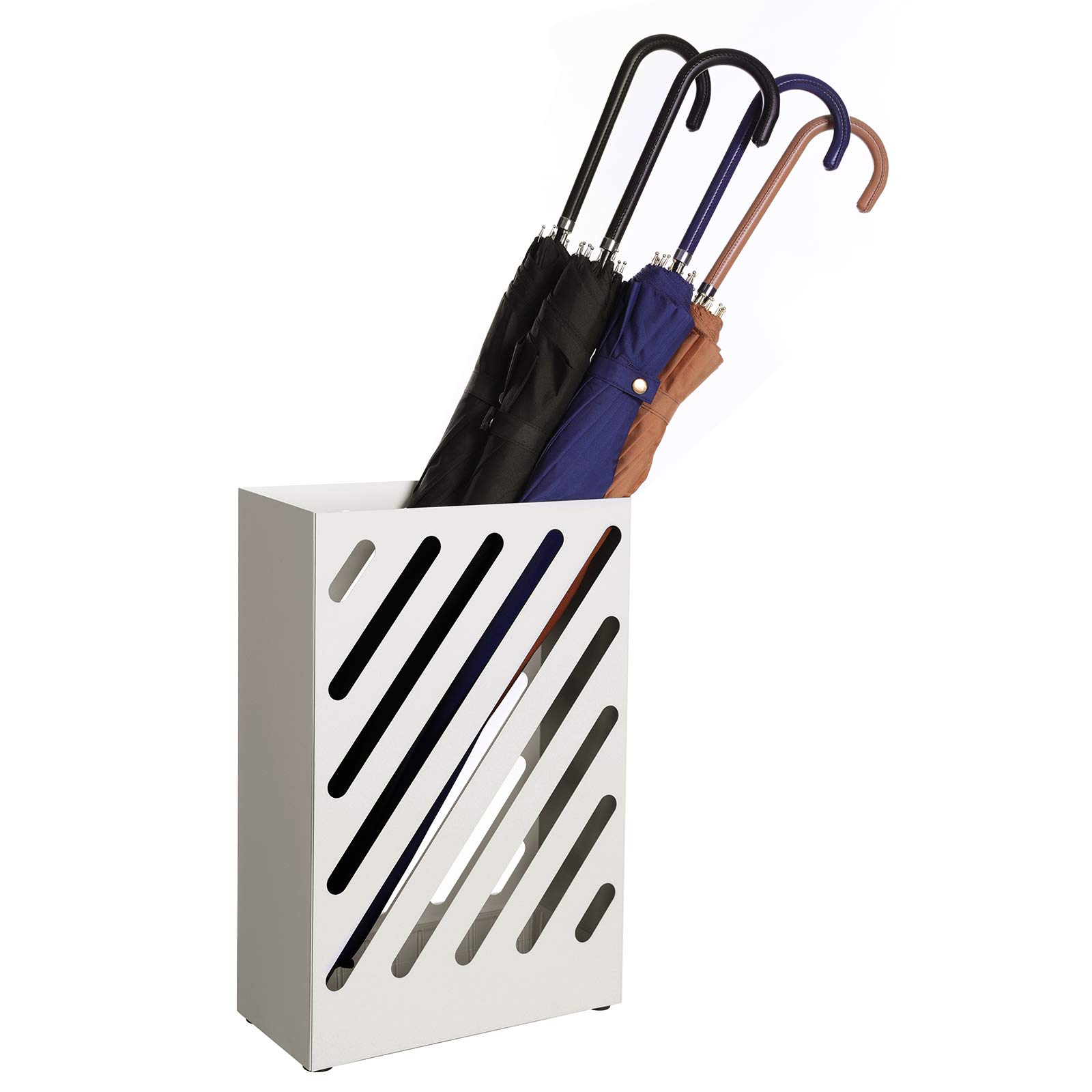 songmics-luc03wt-regenschirmst-nder-rechteckig-metall-wei image 2