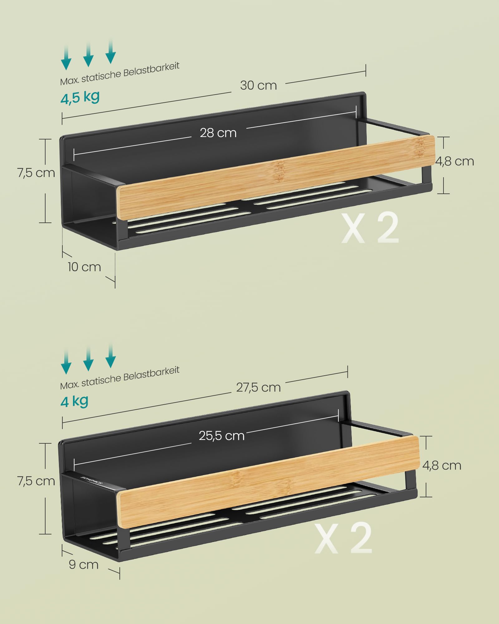songmics-gew-rzregal-magnetisch-4er-set-kcs062bh01-tintenschwarz-naturbeige image 6