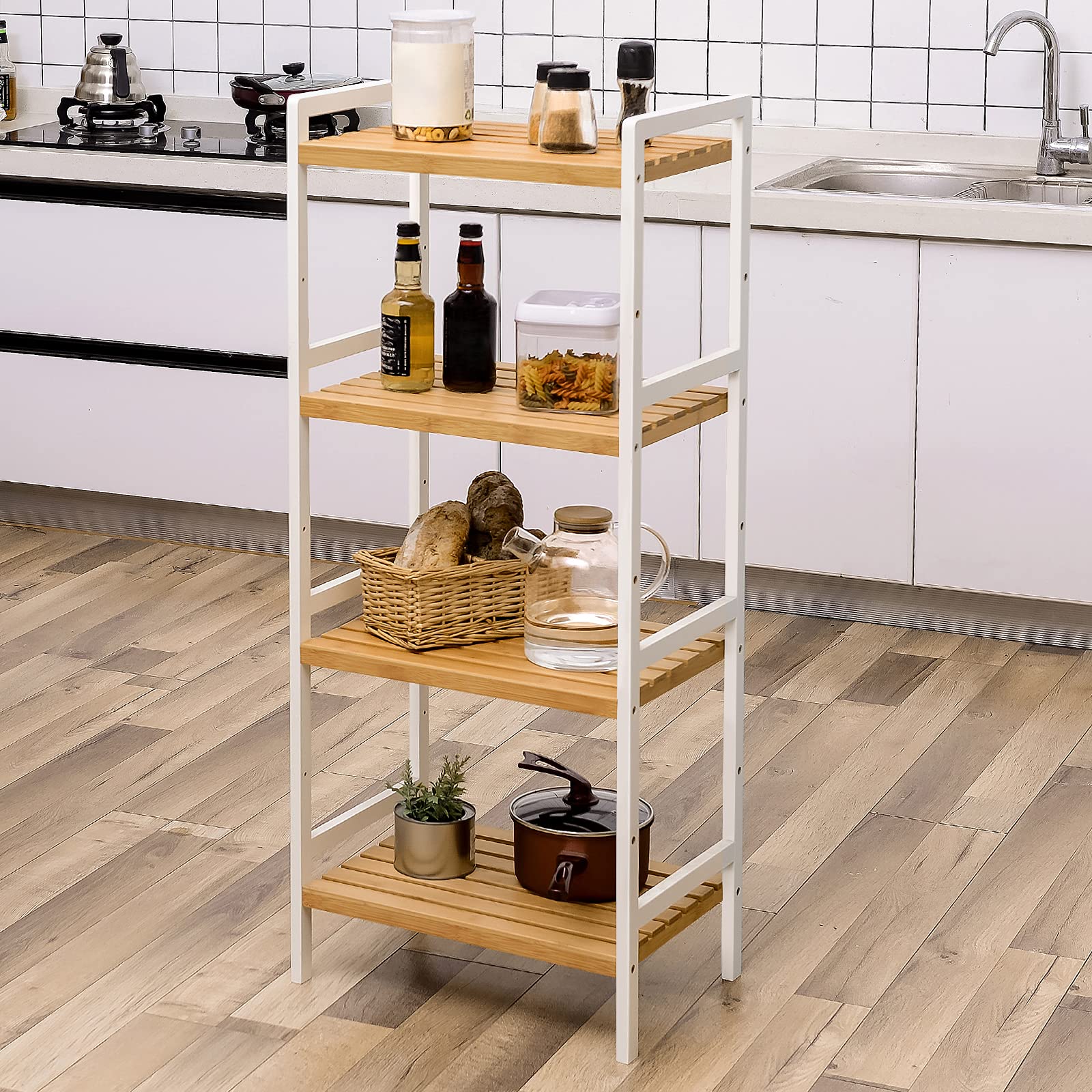 songmics-bambus-regal-bcb74wn-standregal-mit-4-ablagen-45-x-31-5-x-111-cm-naturf image 4